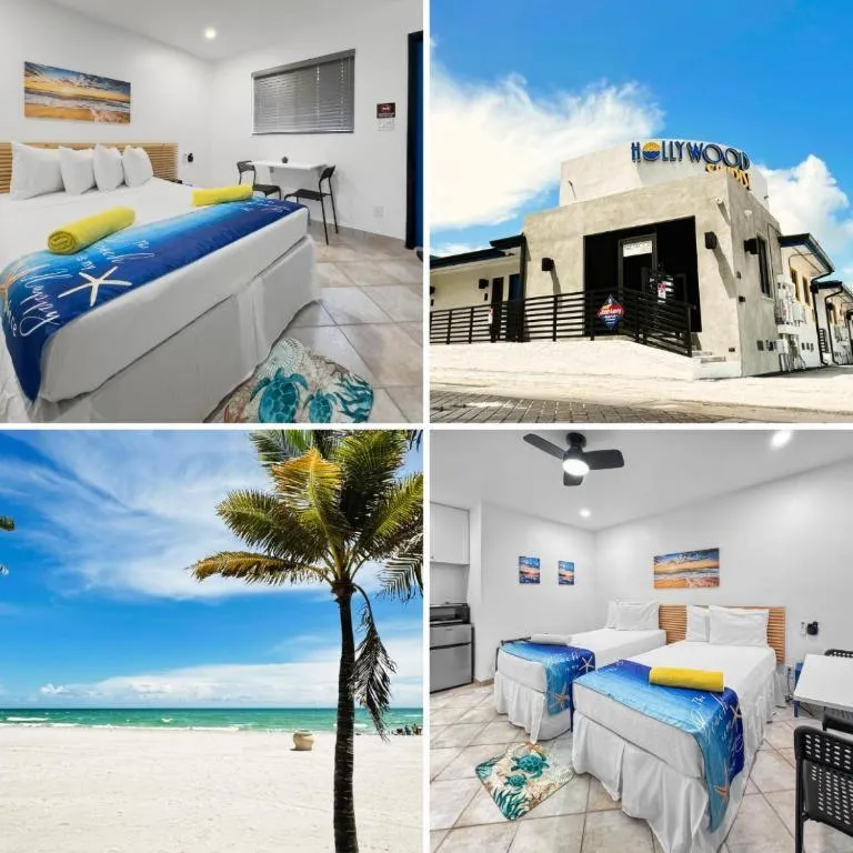 Bed in Hollywood Sunrise