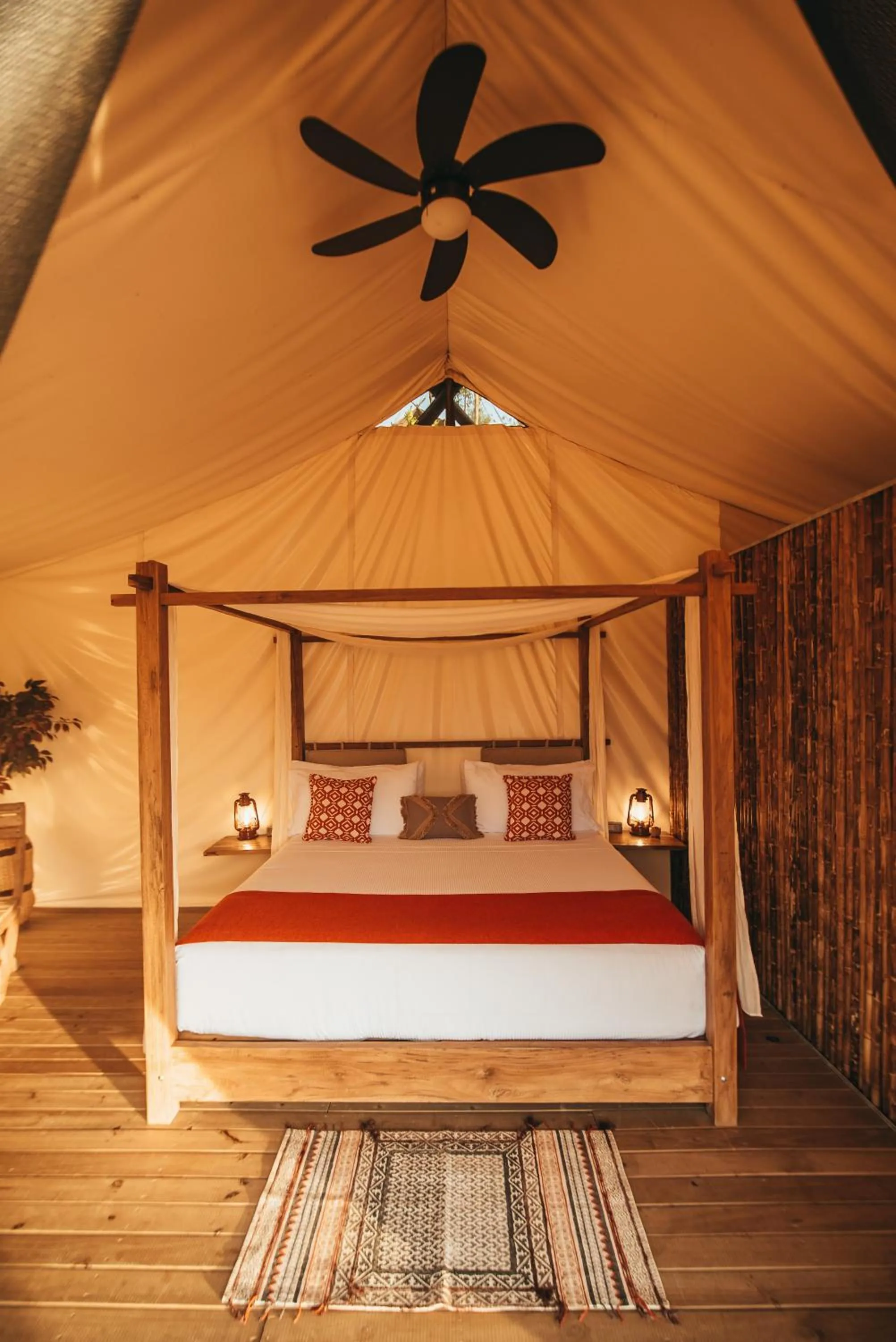 Bed in Glamping Entre Rios