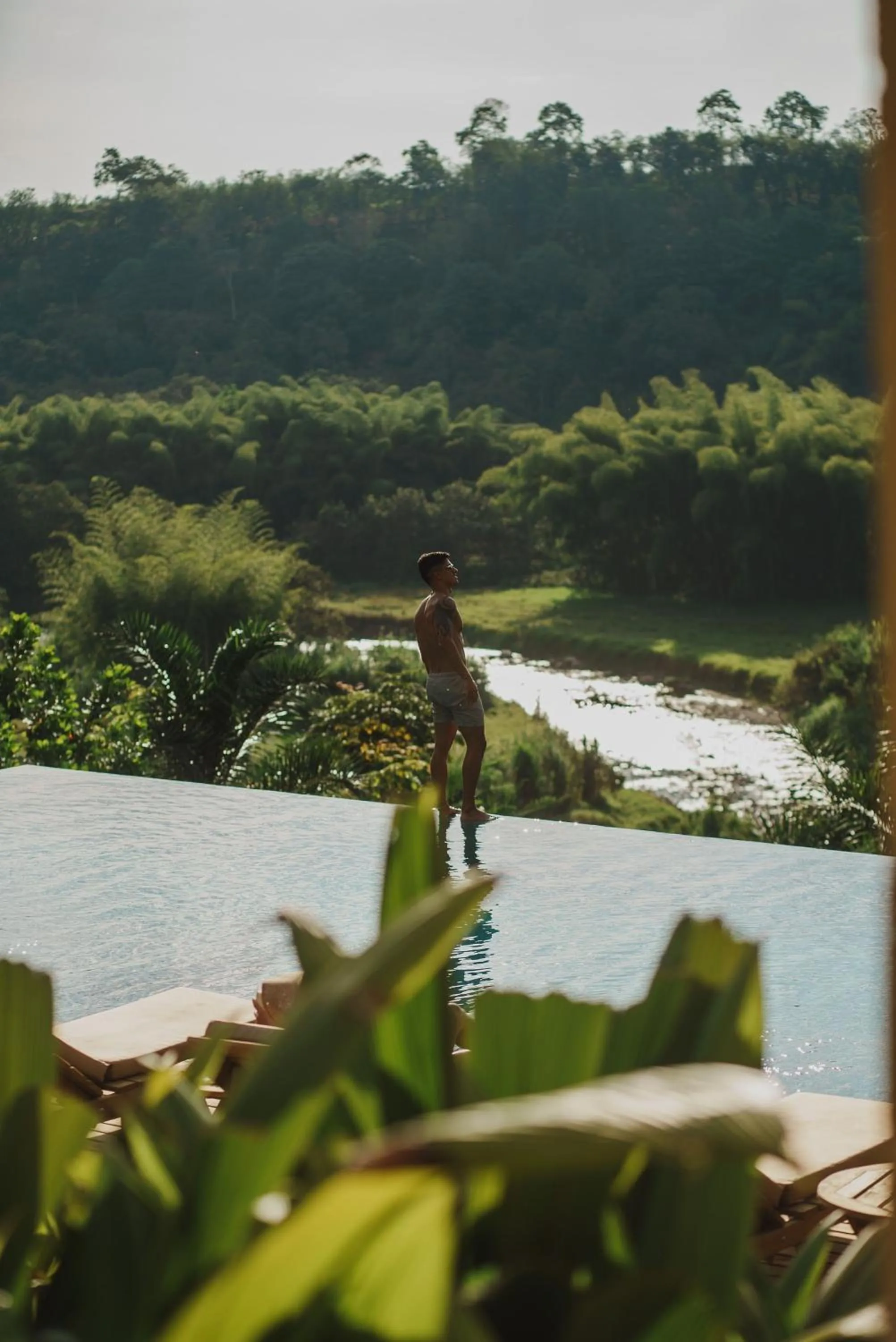 Swimming pool in Glamping Entre Rios