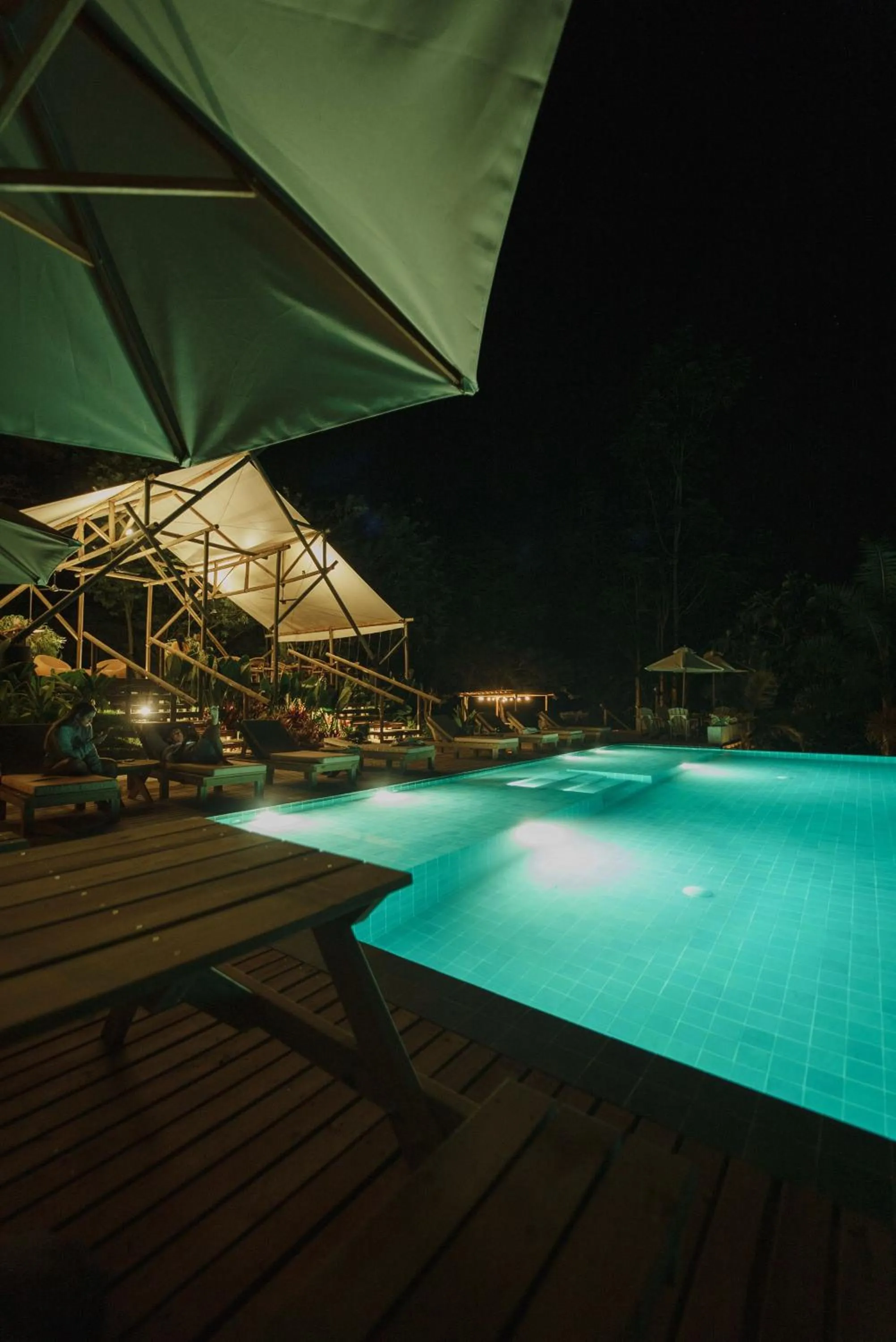 Swimming pool in Glamping Entre Rios