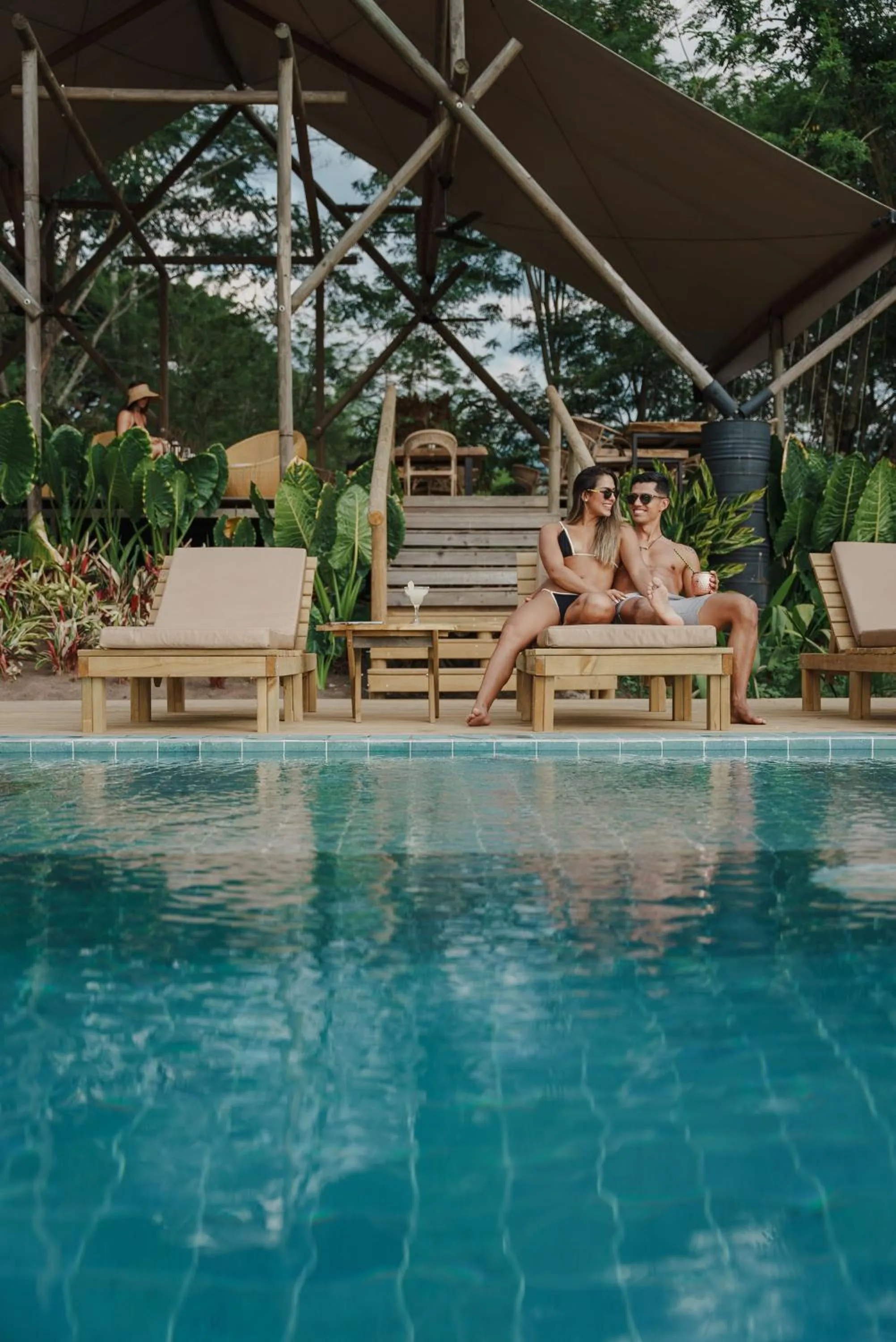 Swimming pool in Glamping Entre Rios