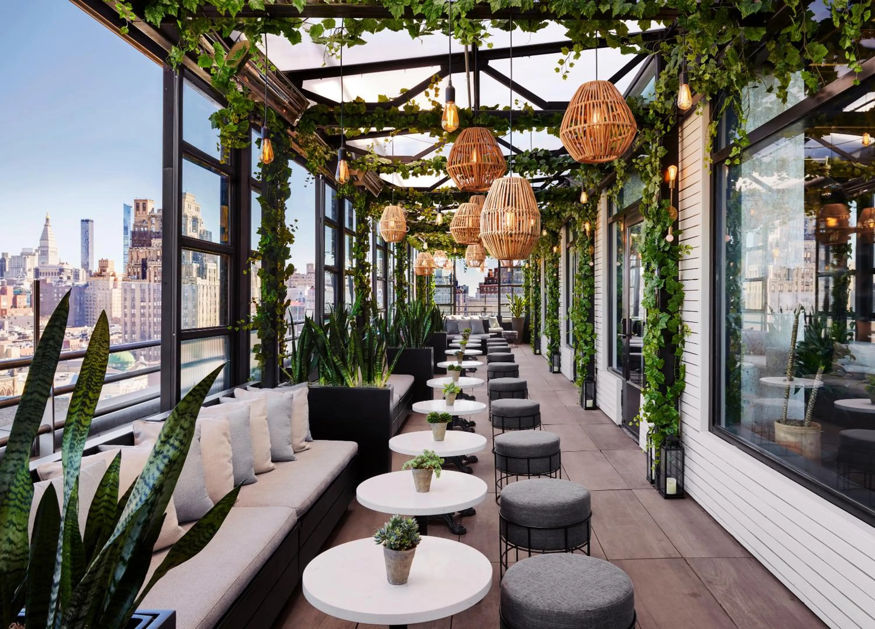 Lounge or bar in Gansevoort Meatpacking