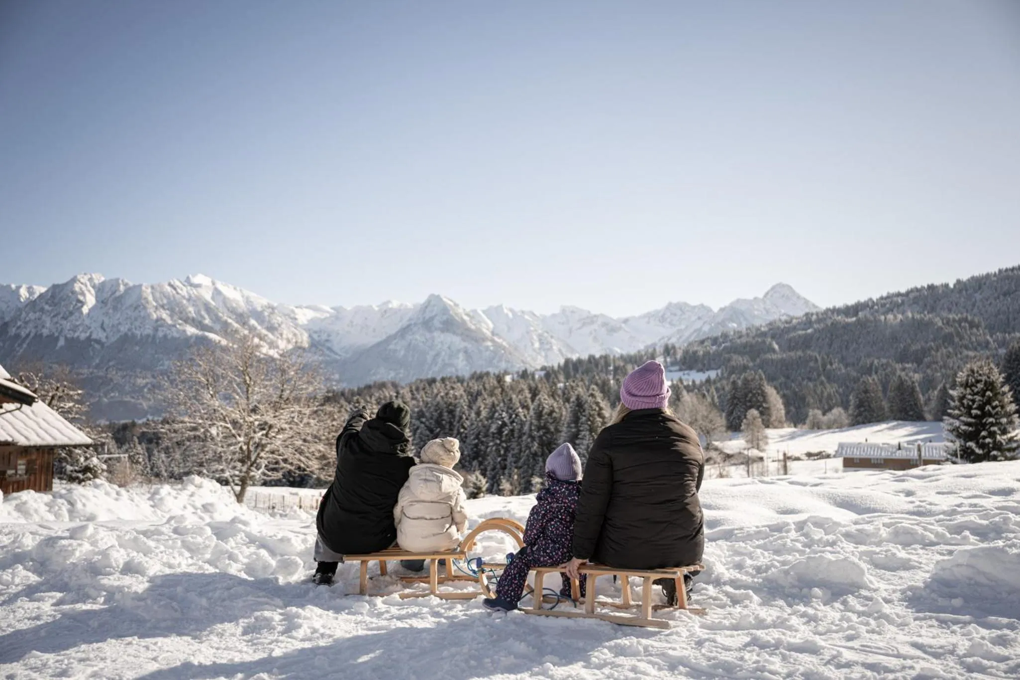 Winter in Alpe Dornach