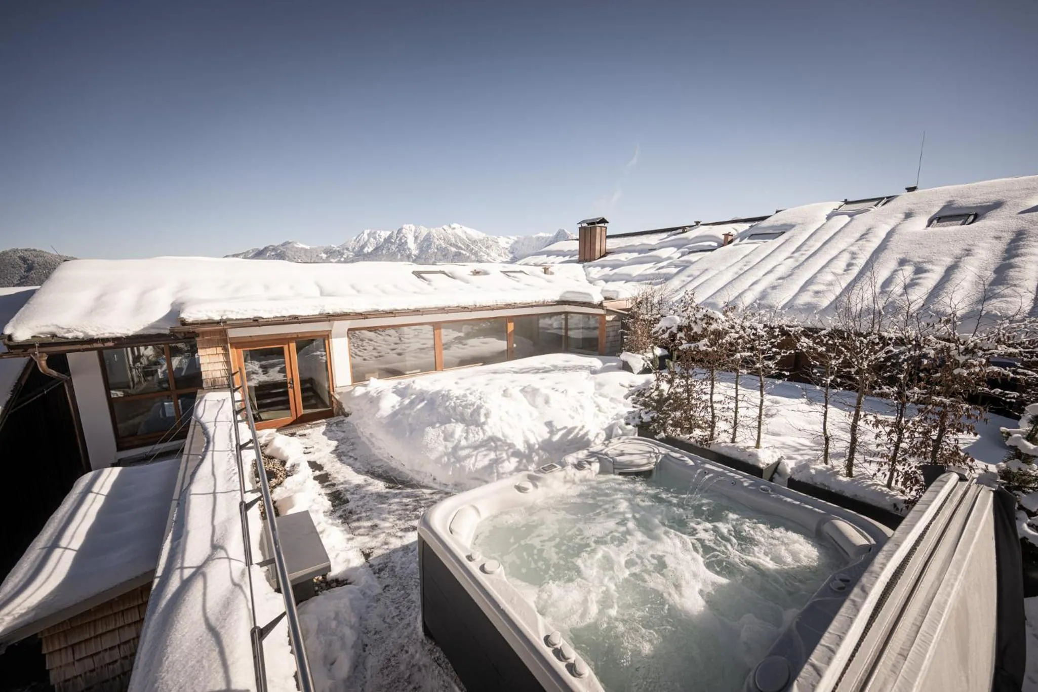 Hot Tub in Alpe Dornach