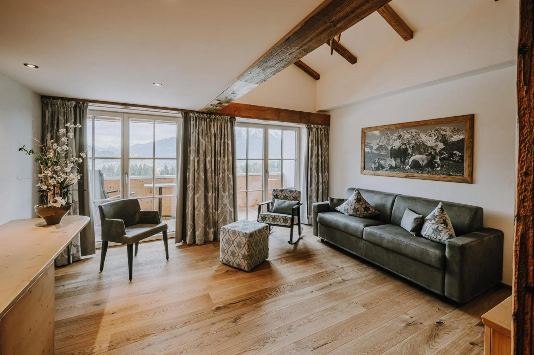 Living room in Alpe Dornach