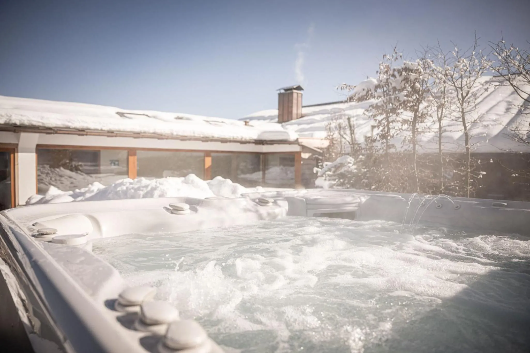 Hot Tub in Alpe Dornach