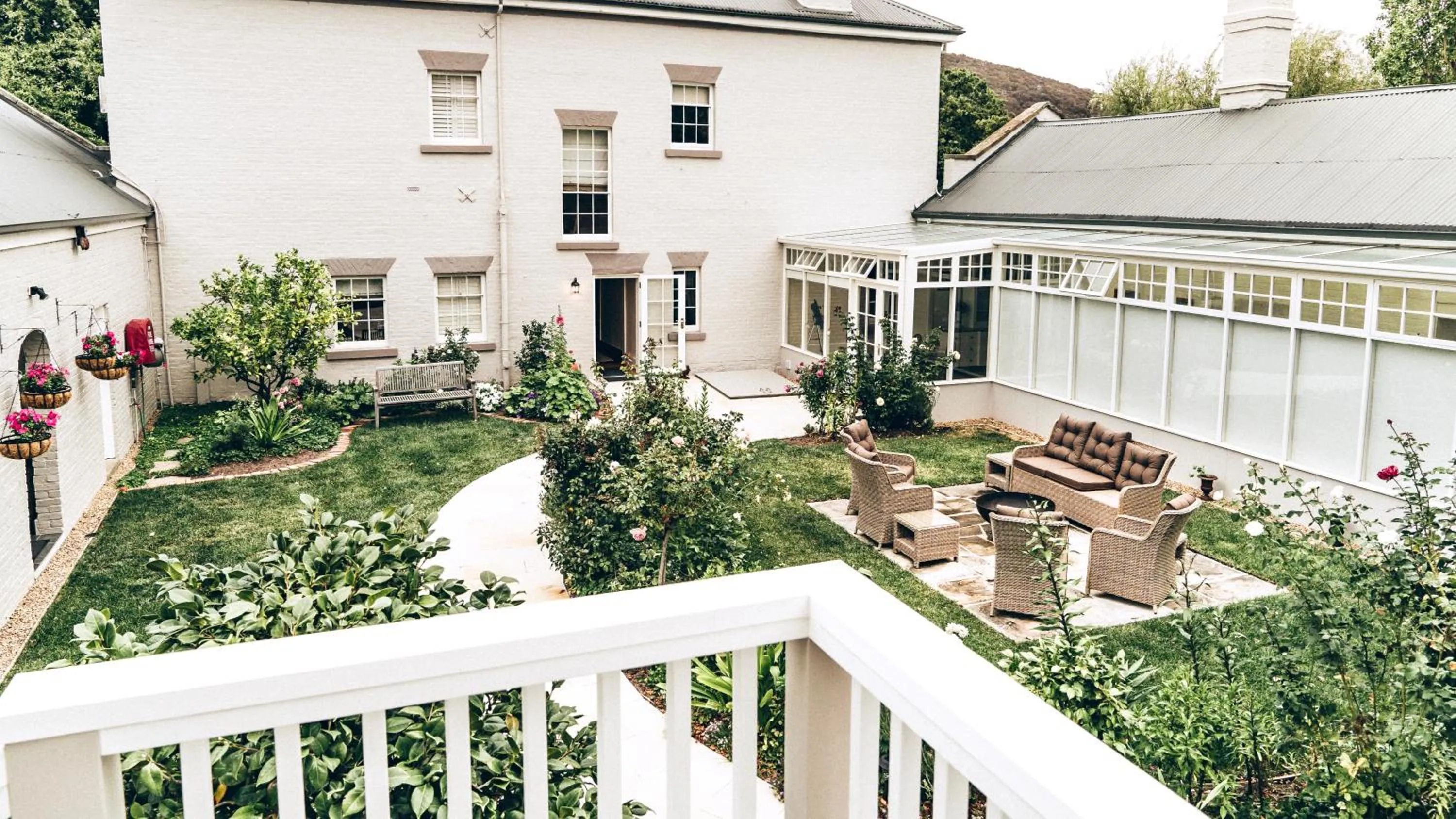 Balcony/Terrace in Prospect Country House & Restaurant