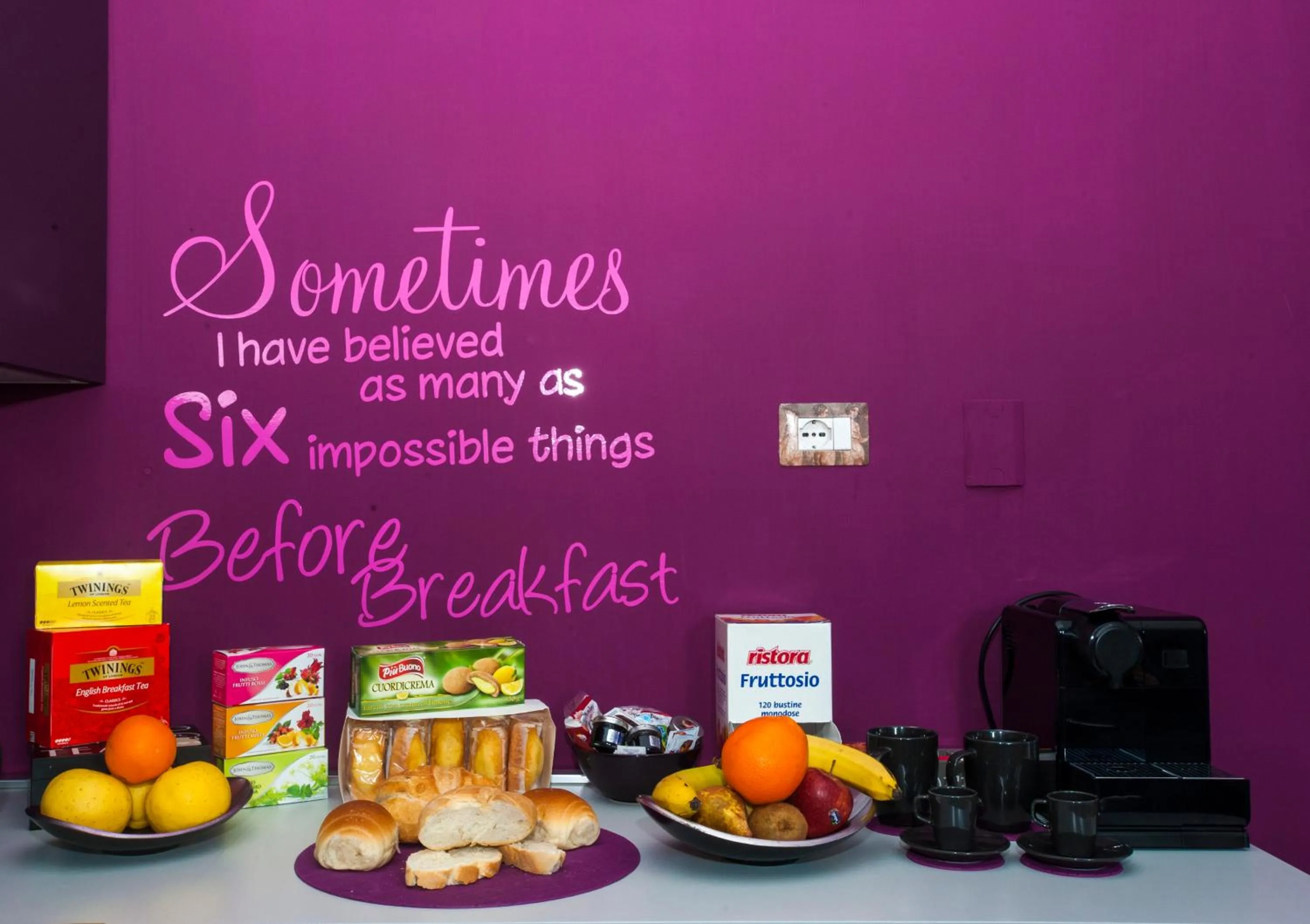 Decorative detail in B&B Eco