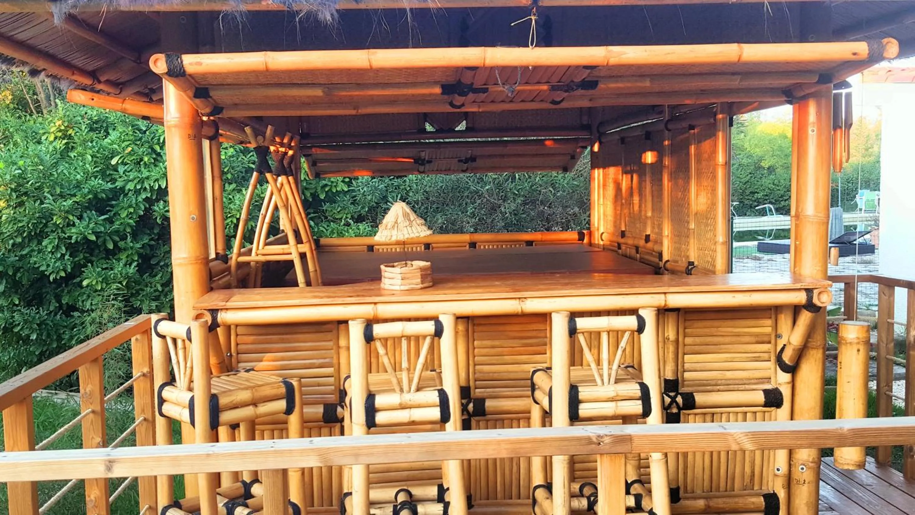 Patio in La Demeure de l'Arche