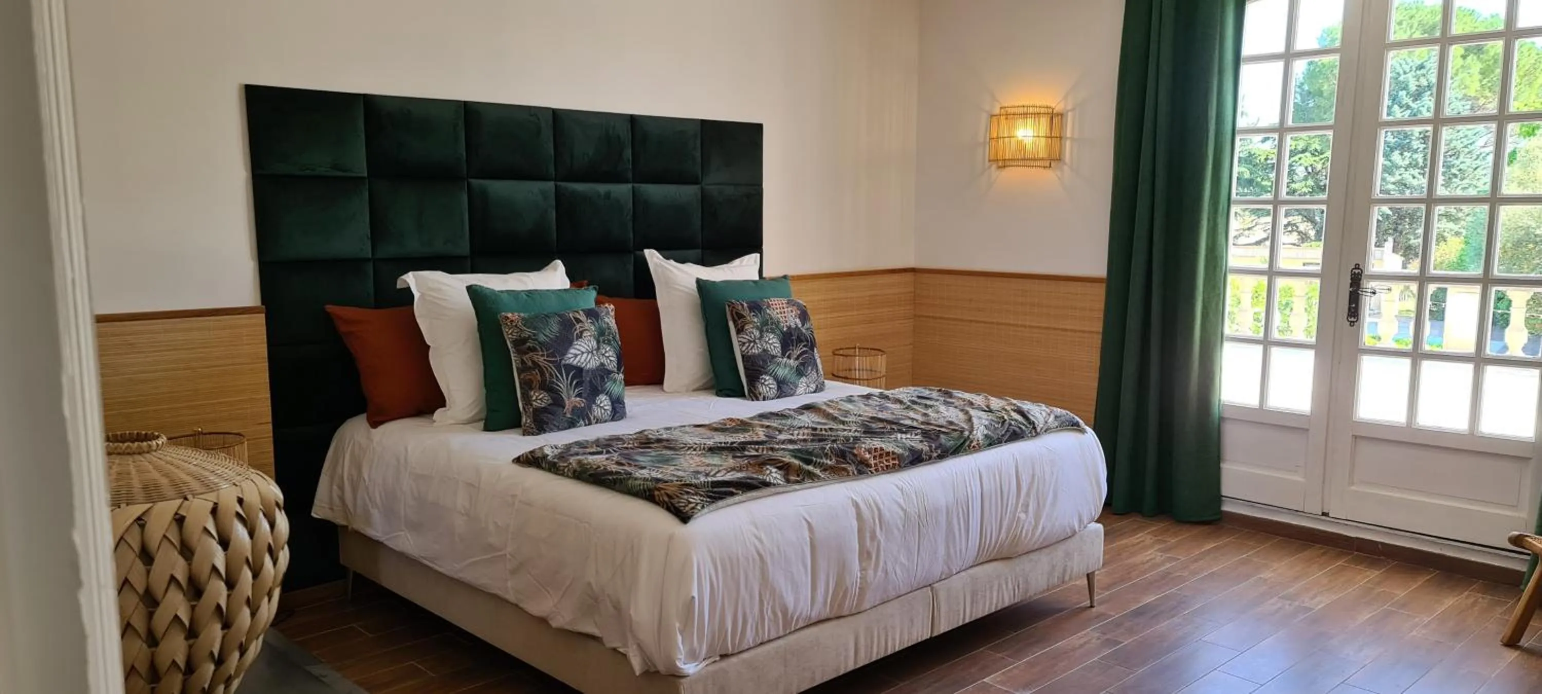 Bed in La Demeure de l'Arche