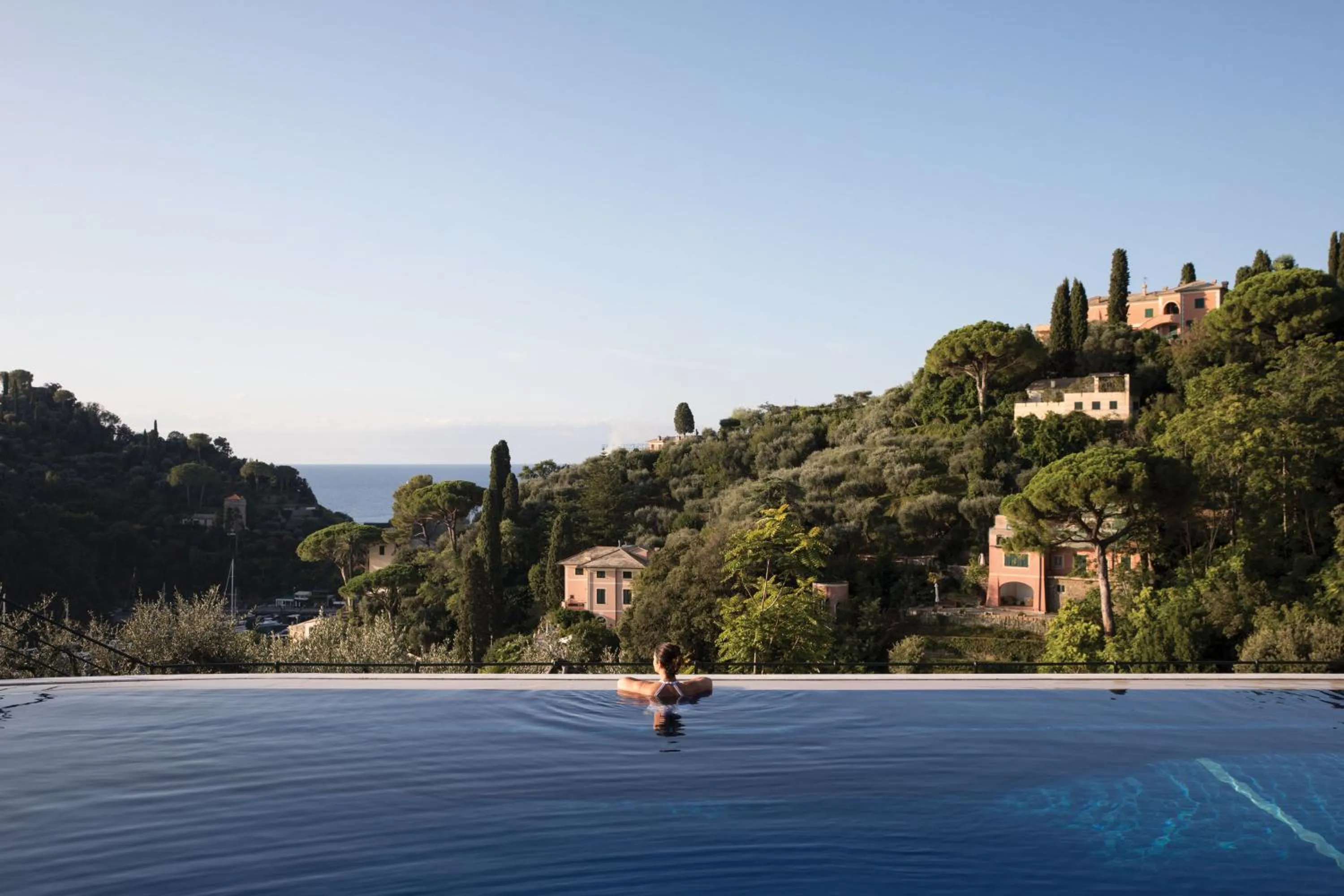 Swimming pool in Splendido, A Belmond Hotel, Portofino