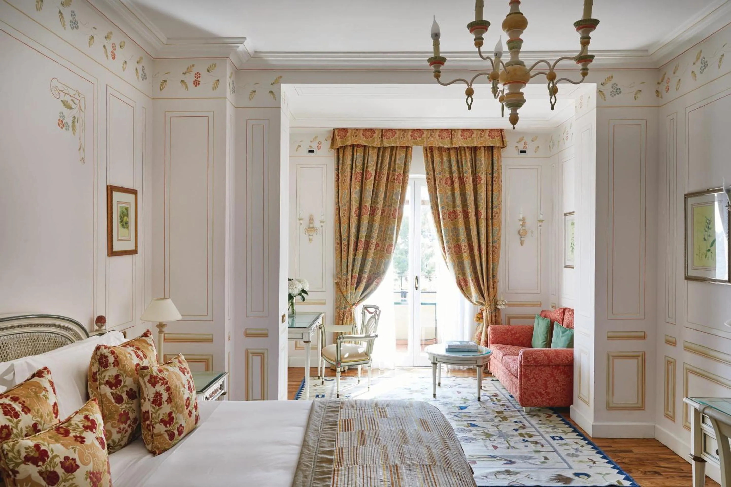Seating area in Splendido, A Belmond Hotel, Portofino