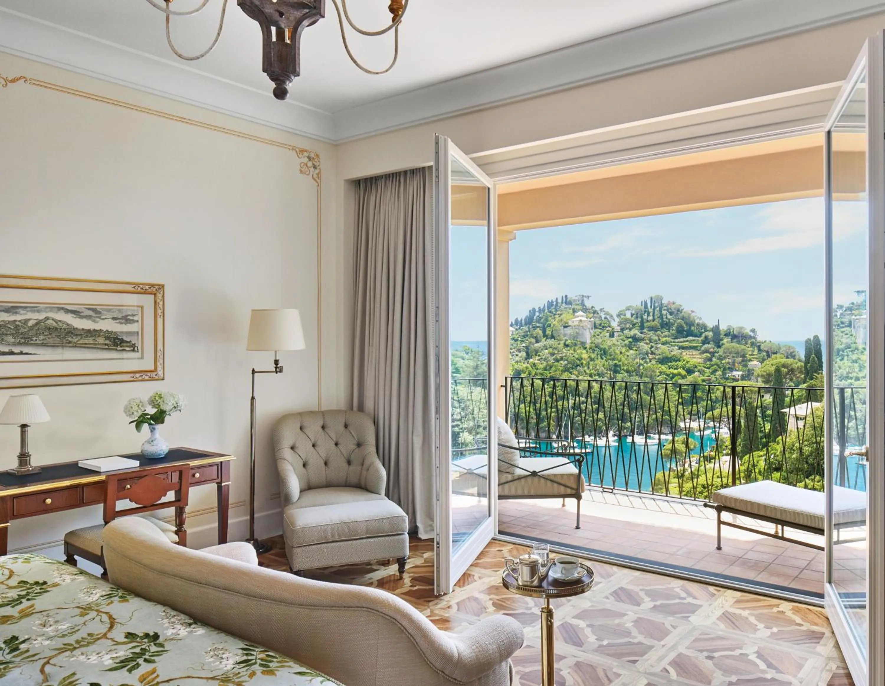 Bedroom in Splendido, A Belmond Hotel, Portofino