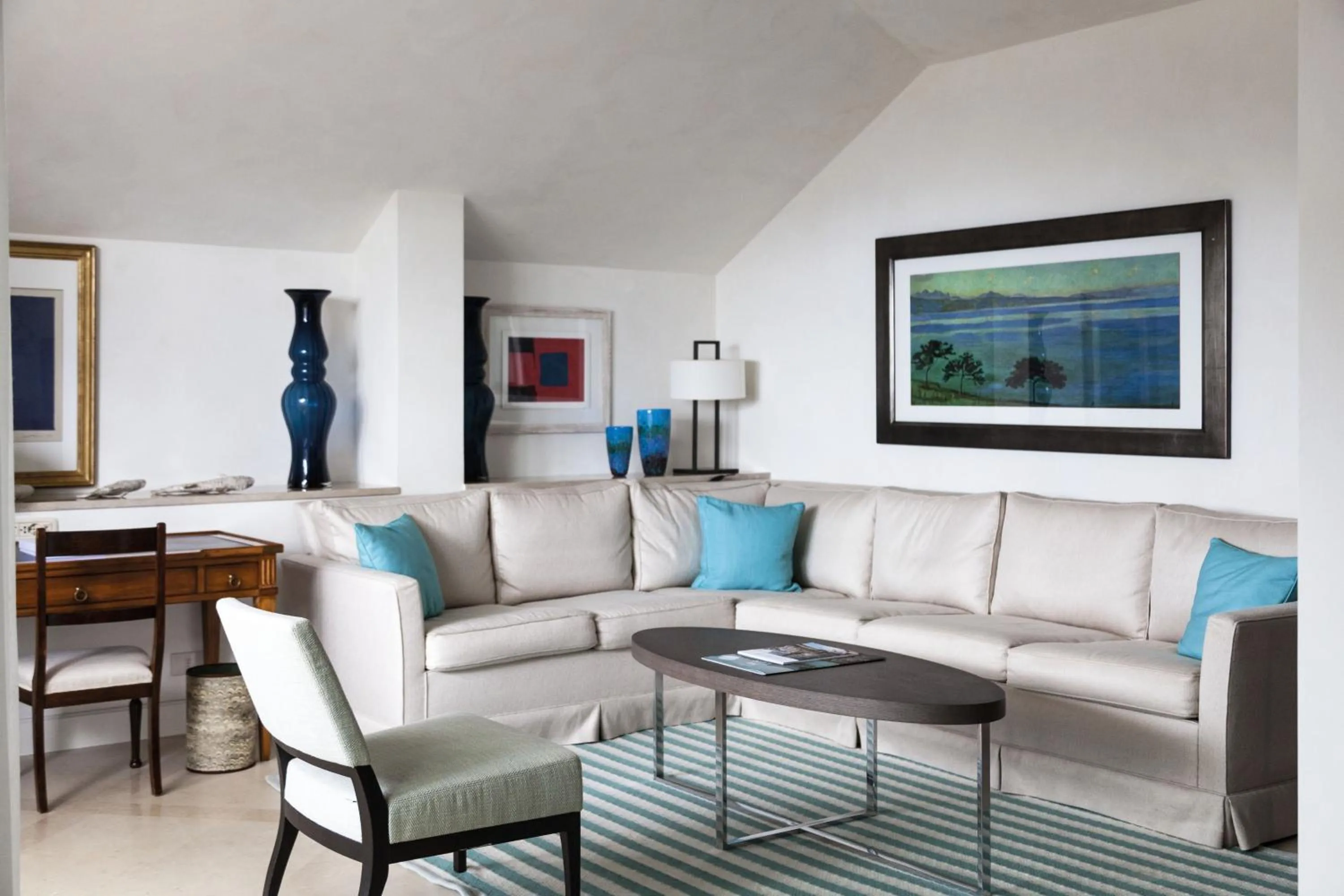 Living room in Splendido, A Belmond Hotel, Portofino