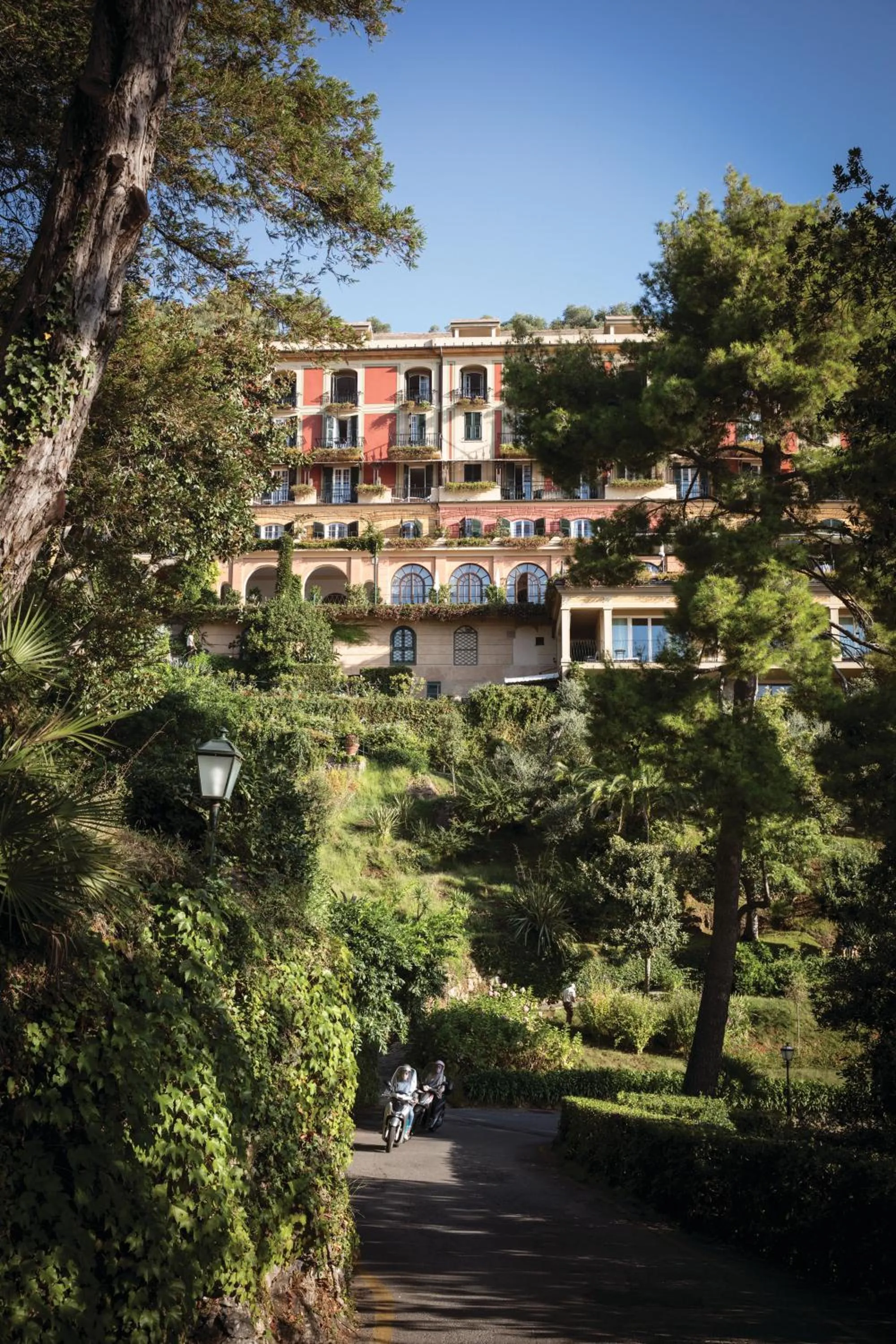 Facade/entrance in Splendido, A Belmond Hotel, Portofino
