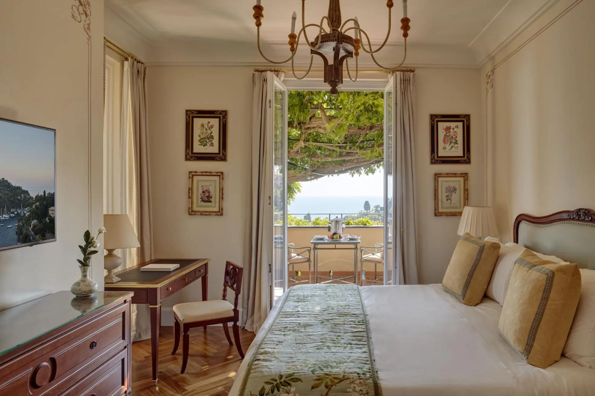 Bedroom in Splendido, A Belmond Hotel, Portofino