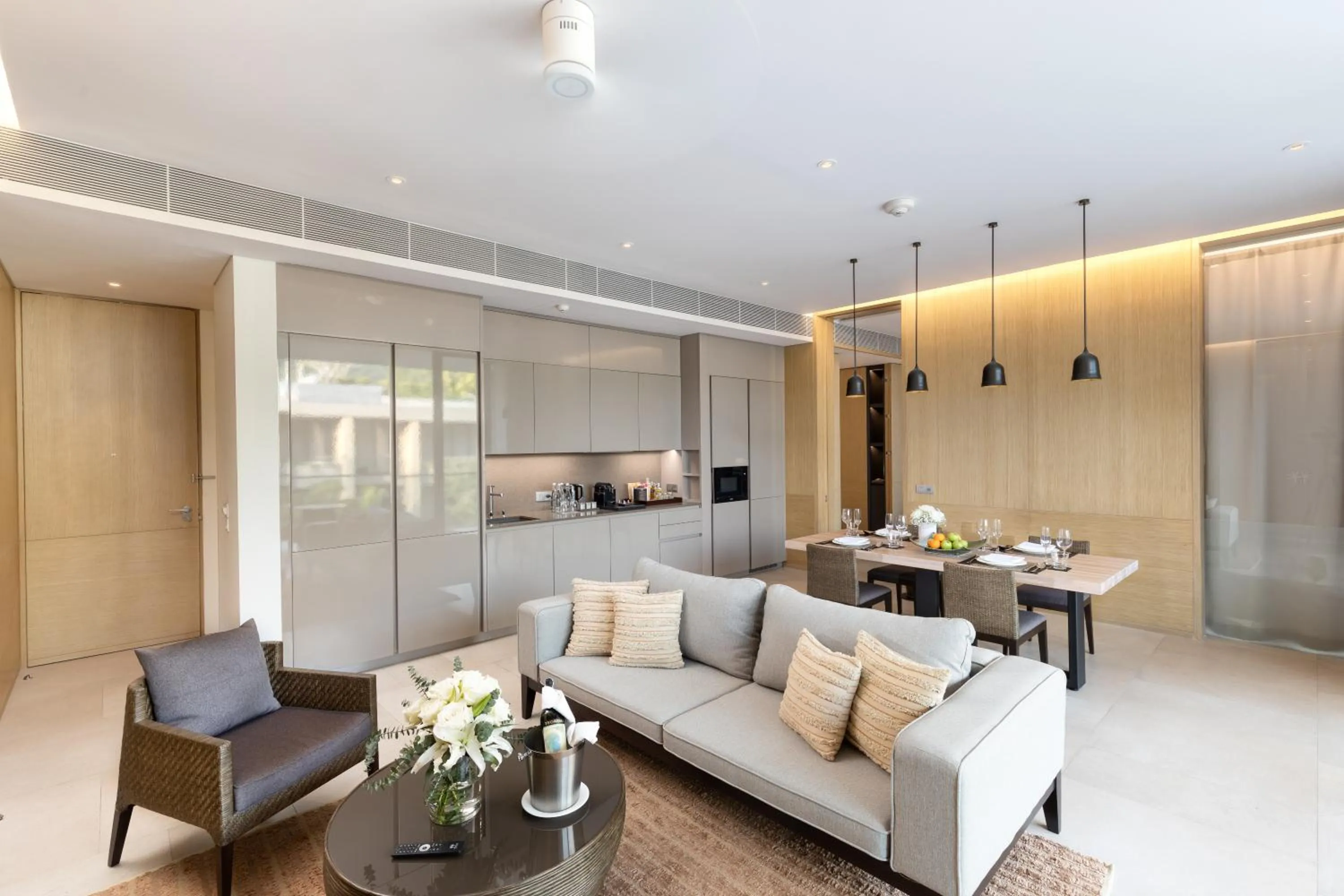 Living room in Twinpalms MontAzure Phuket