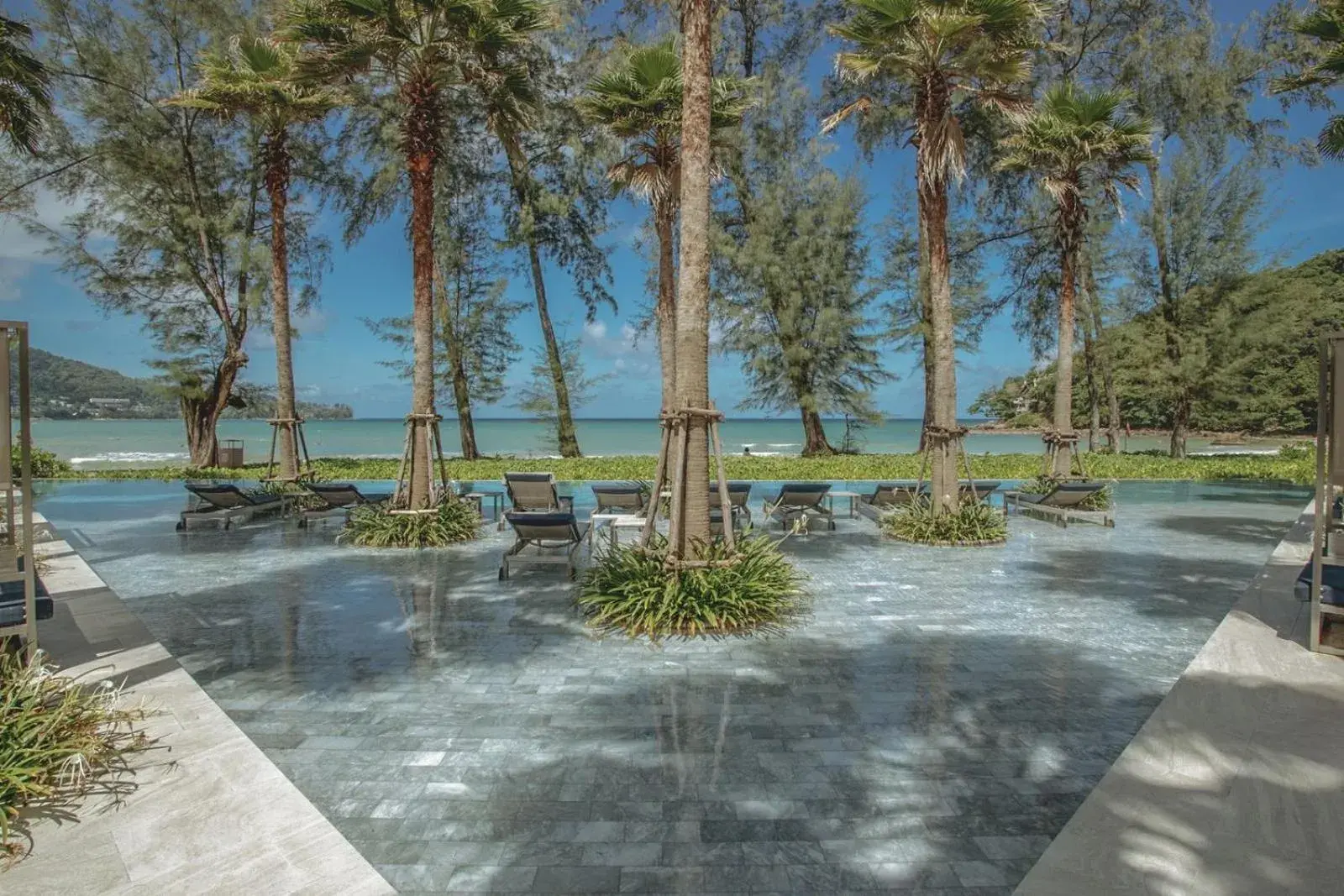 Swimming pool in Twinpalms MontAzure Phuket Swimming pool in Twinpalms MontAzure Phuket