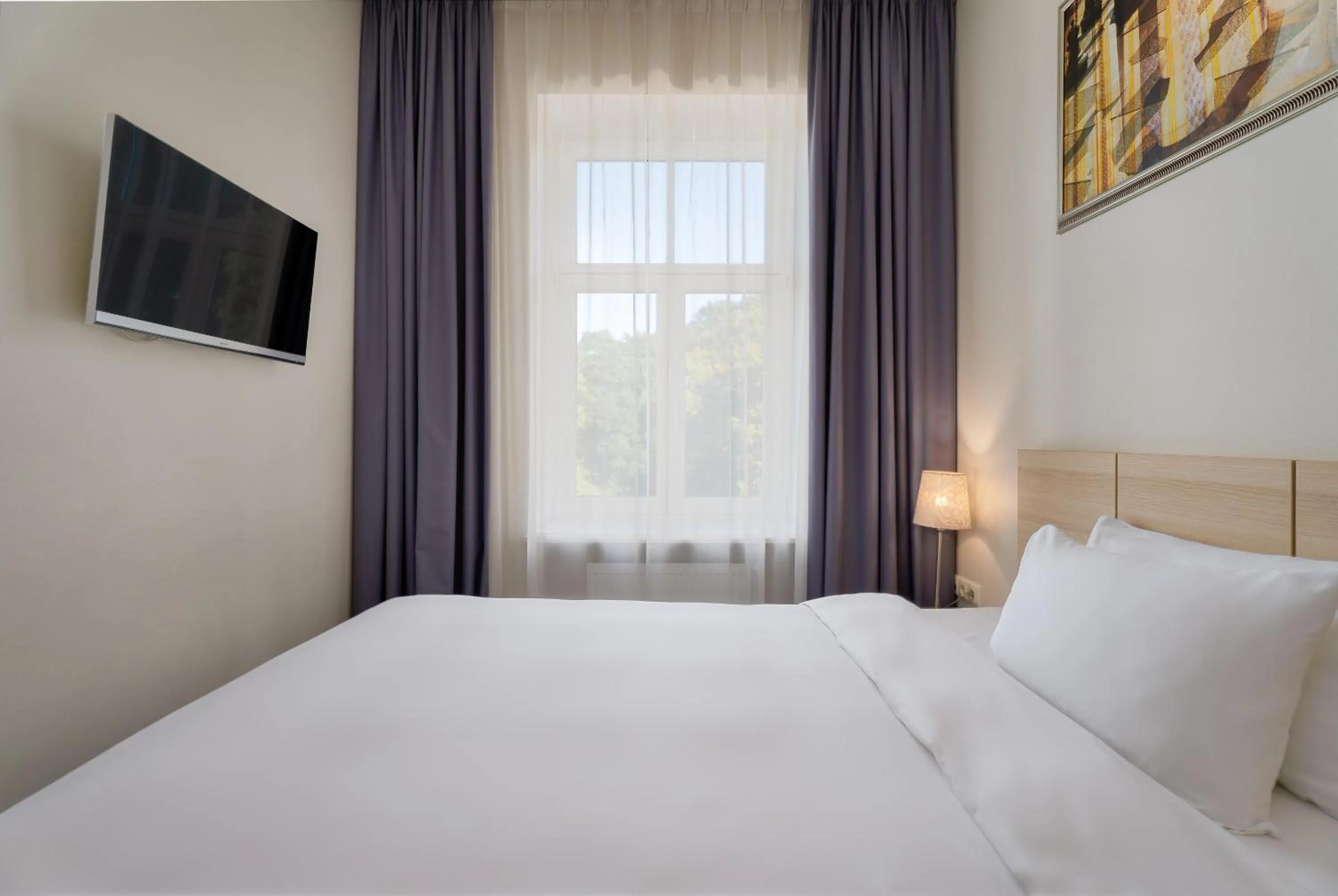 Bed in Radisson Hotel Old Town Riga