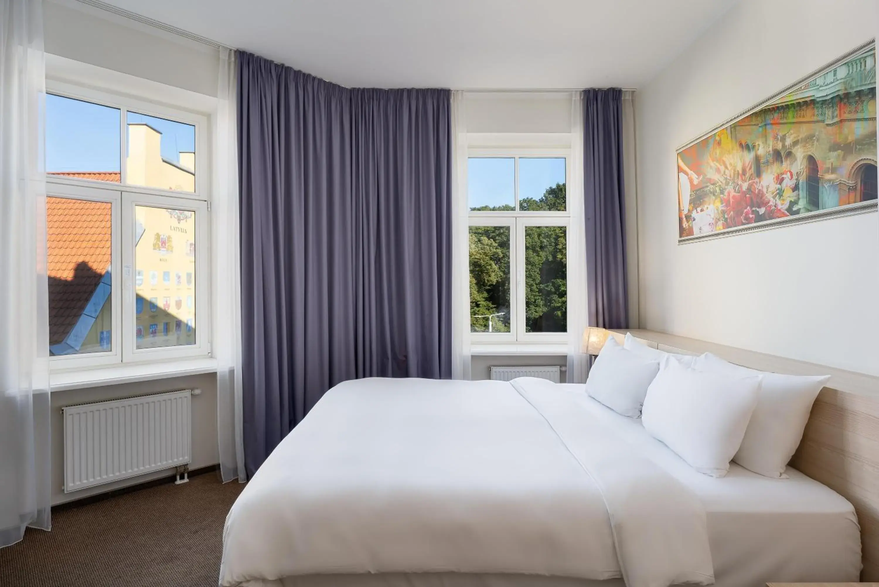 Bed in Radisson Hotel Old Town Riga Bed in Radisson Hotel Old Town Riga