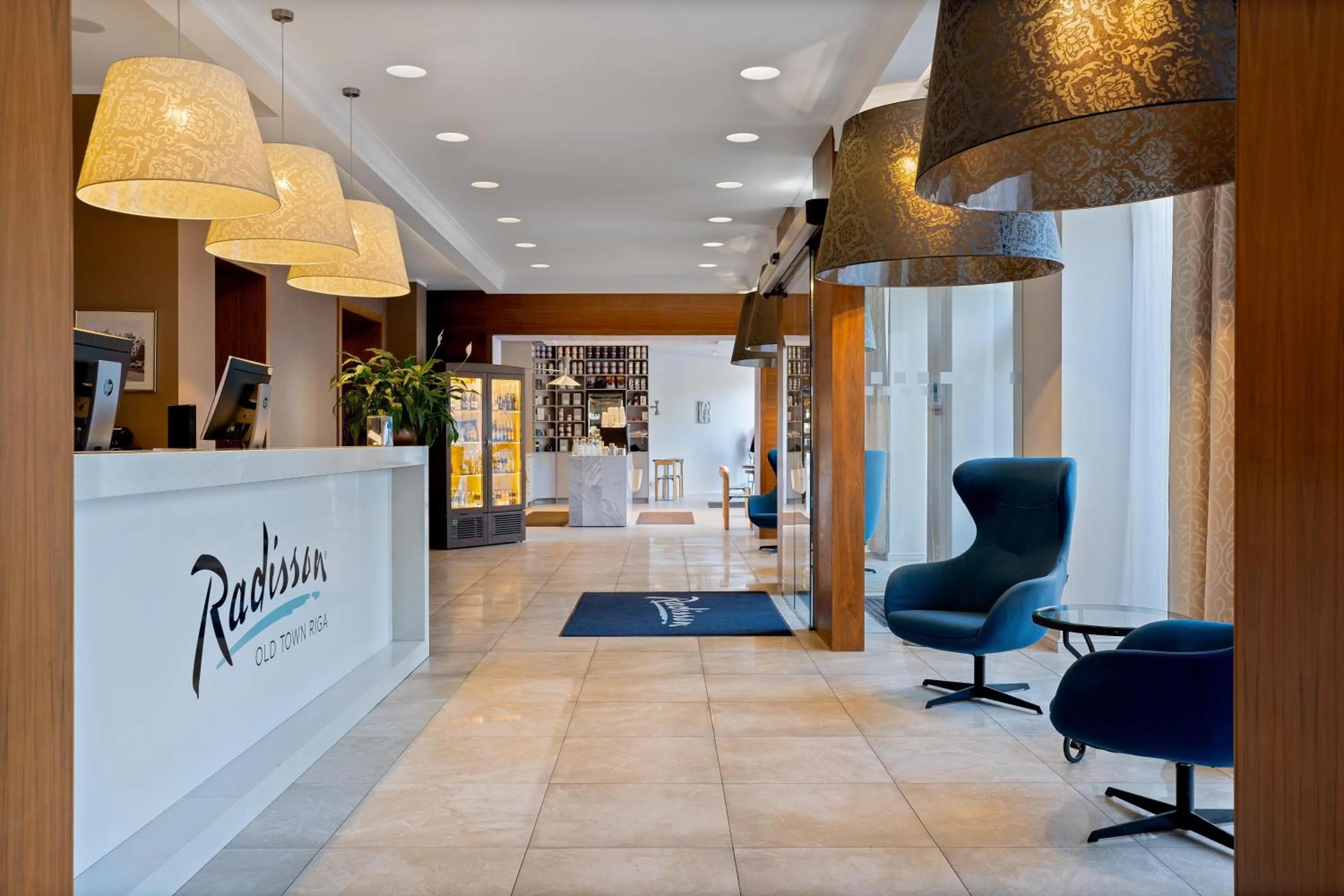 Lobby or reception in Radisson Hotel Old Town Riga