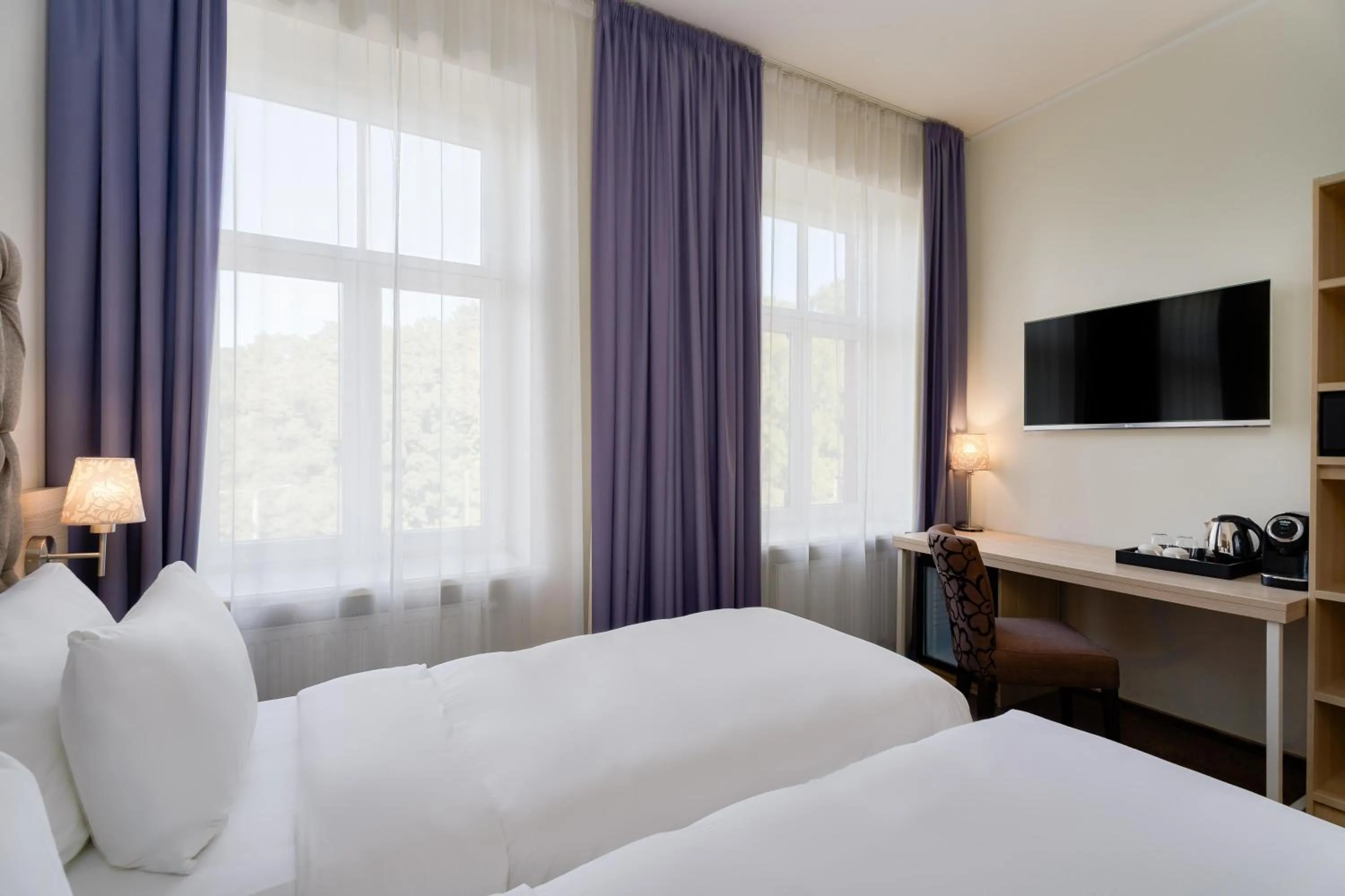 Bed in Radisson Hotel Old Town Riga