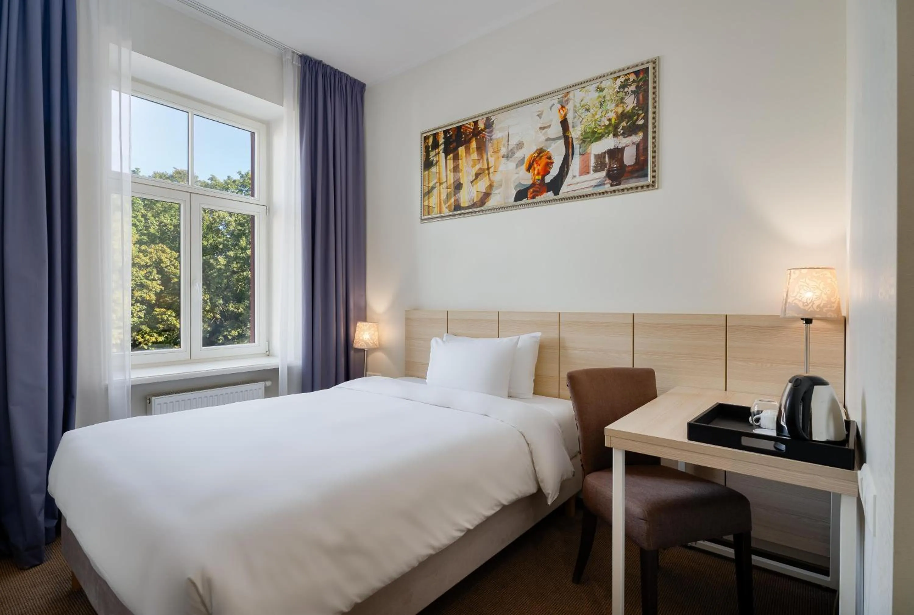 Bed in Radisson Hotel Old Town Riga