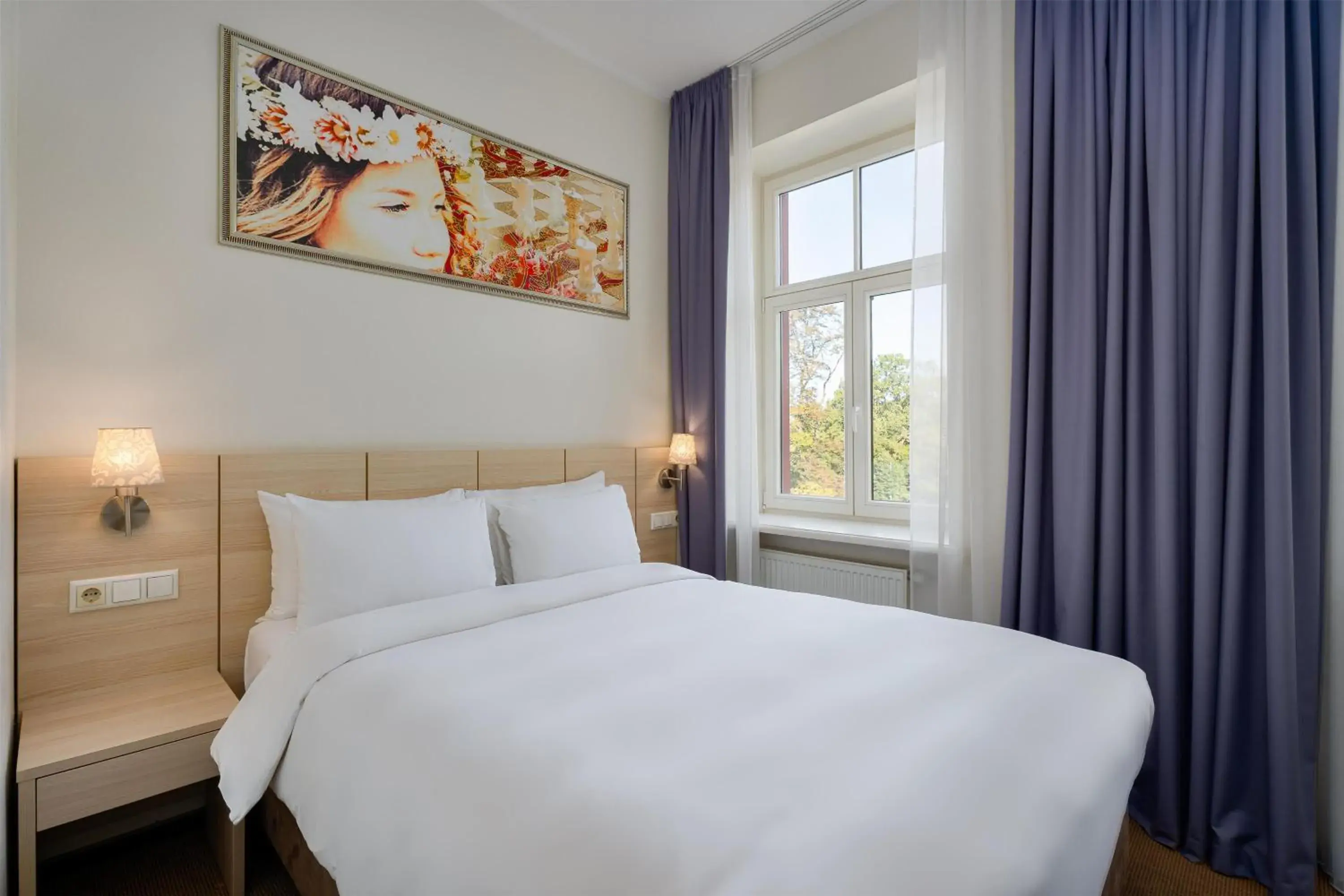 Bed in Radisson Hotel Old Town Riga Bed in Radisson Hotel Old Town Riga