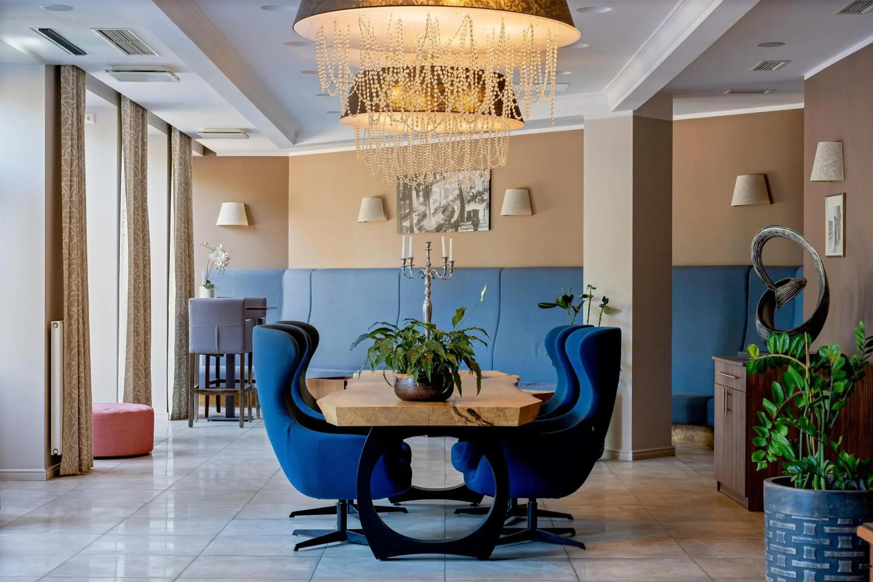 Lobby or reception in Radisson Hotel Old Town Riga Lobby or reception in Radisson Hotel Old Town Riga