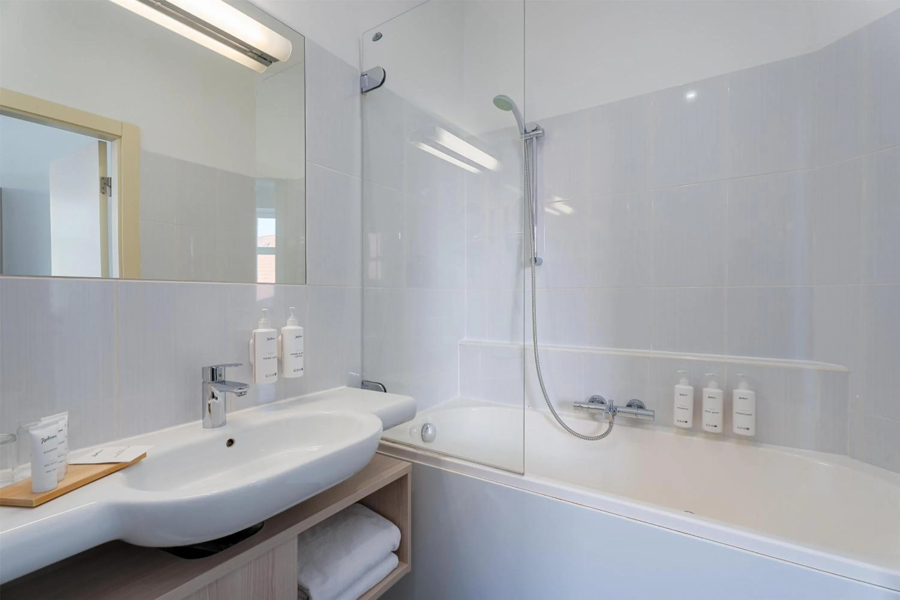 Bathroom in Radisson Hotel Old Town Riga