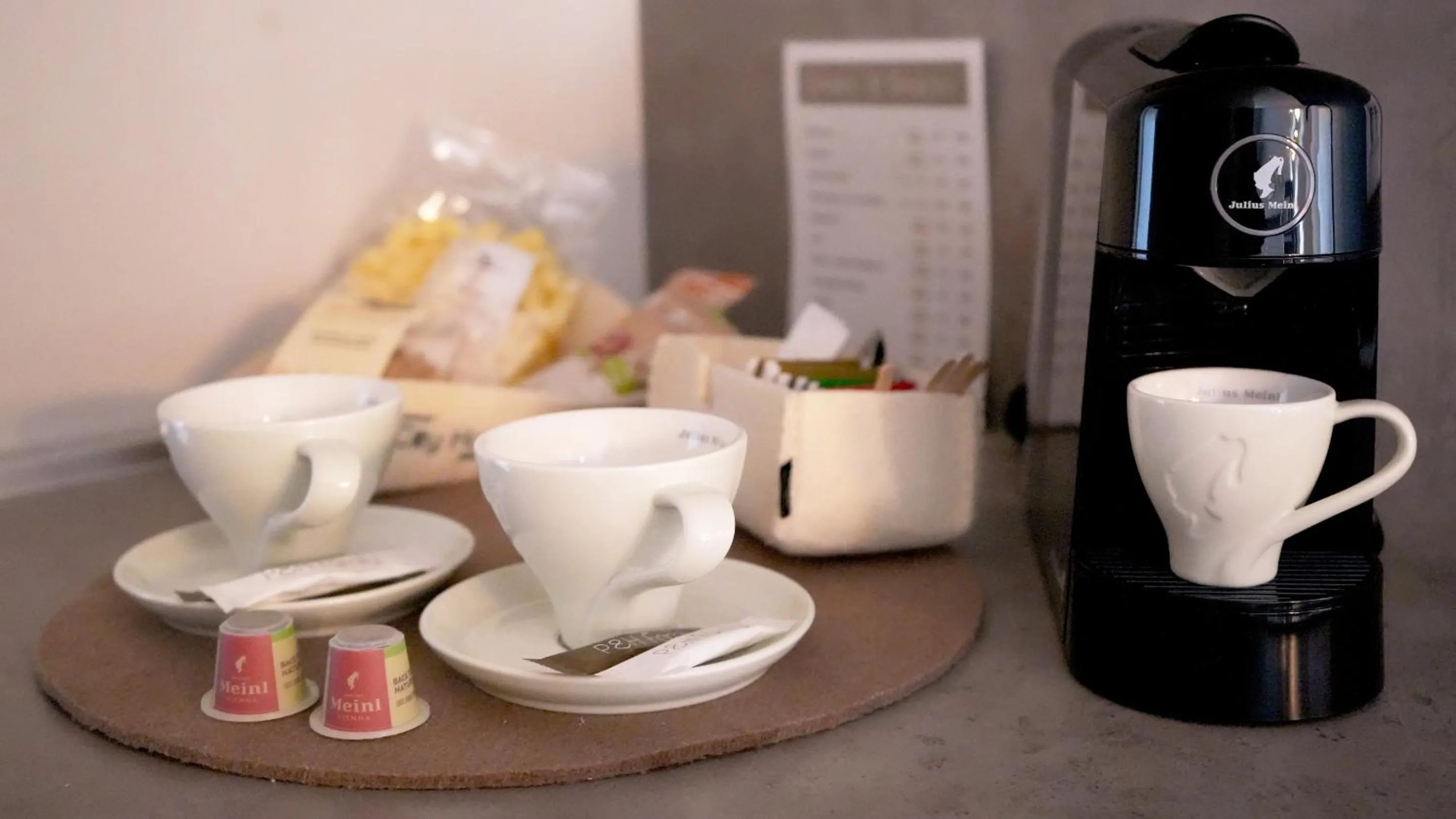 Coffee/tea facilities in City Hotel Merano