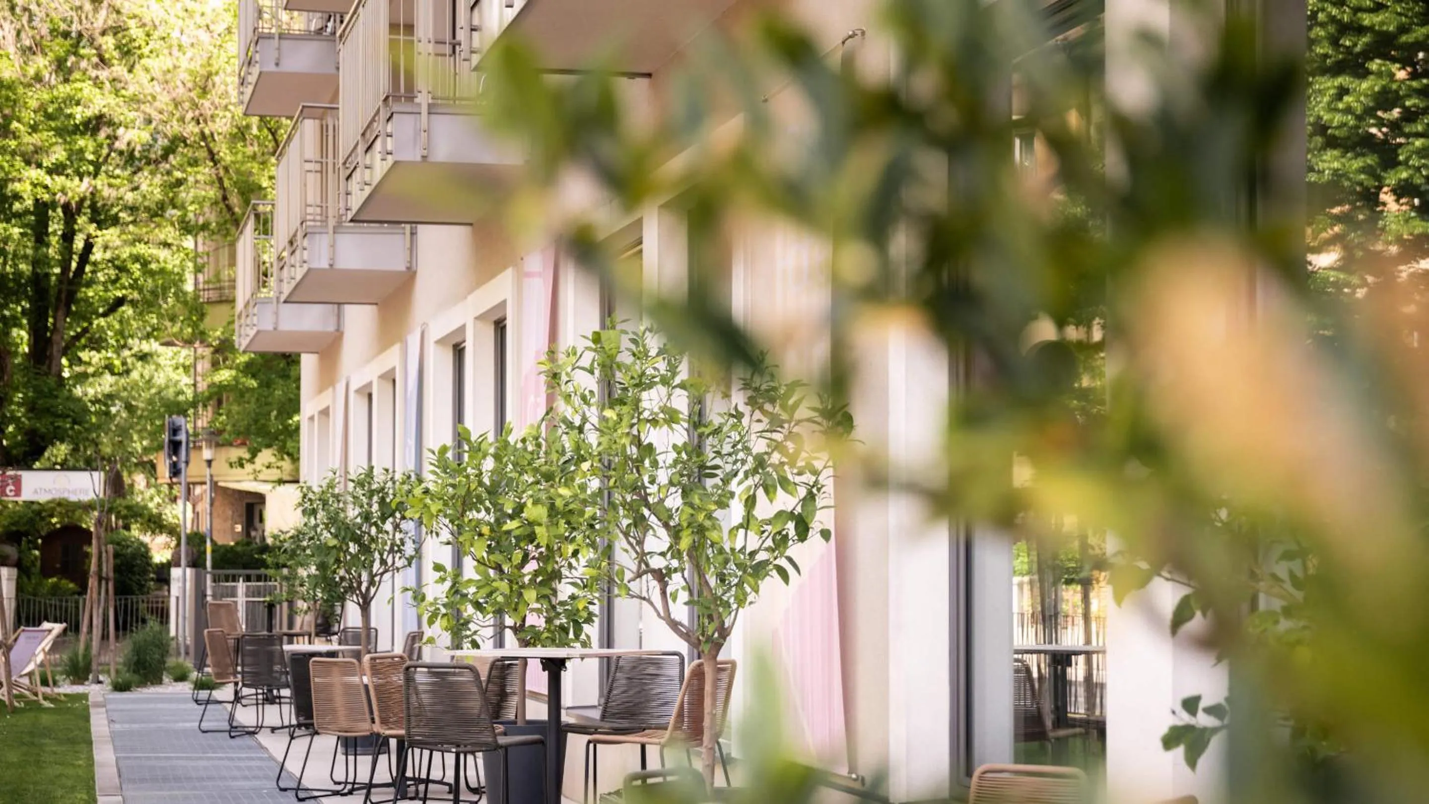 Facade/entrance in City Hotel Merano