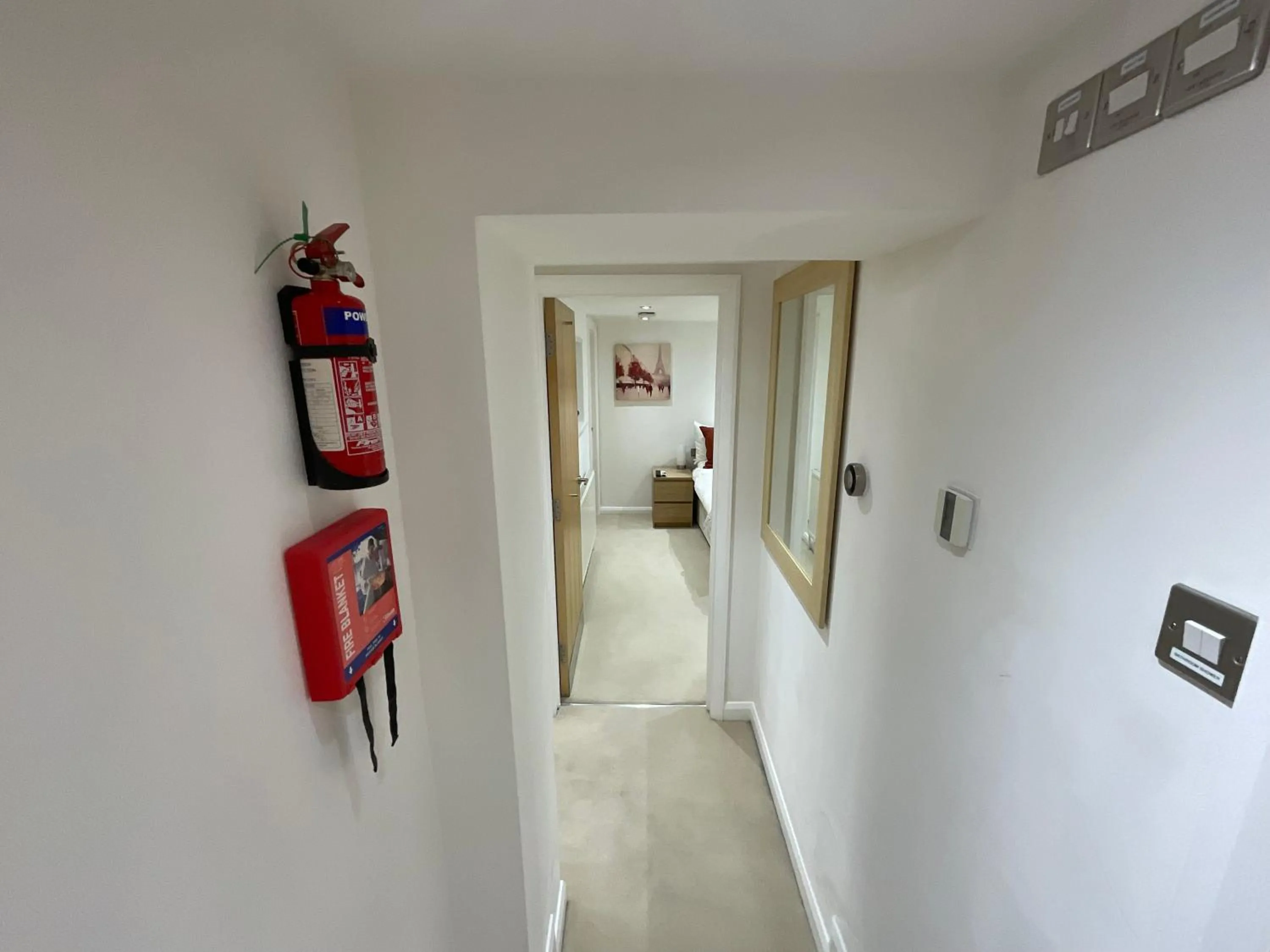 Decorative detail in Earle House Serviced Apartments