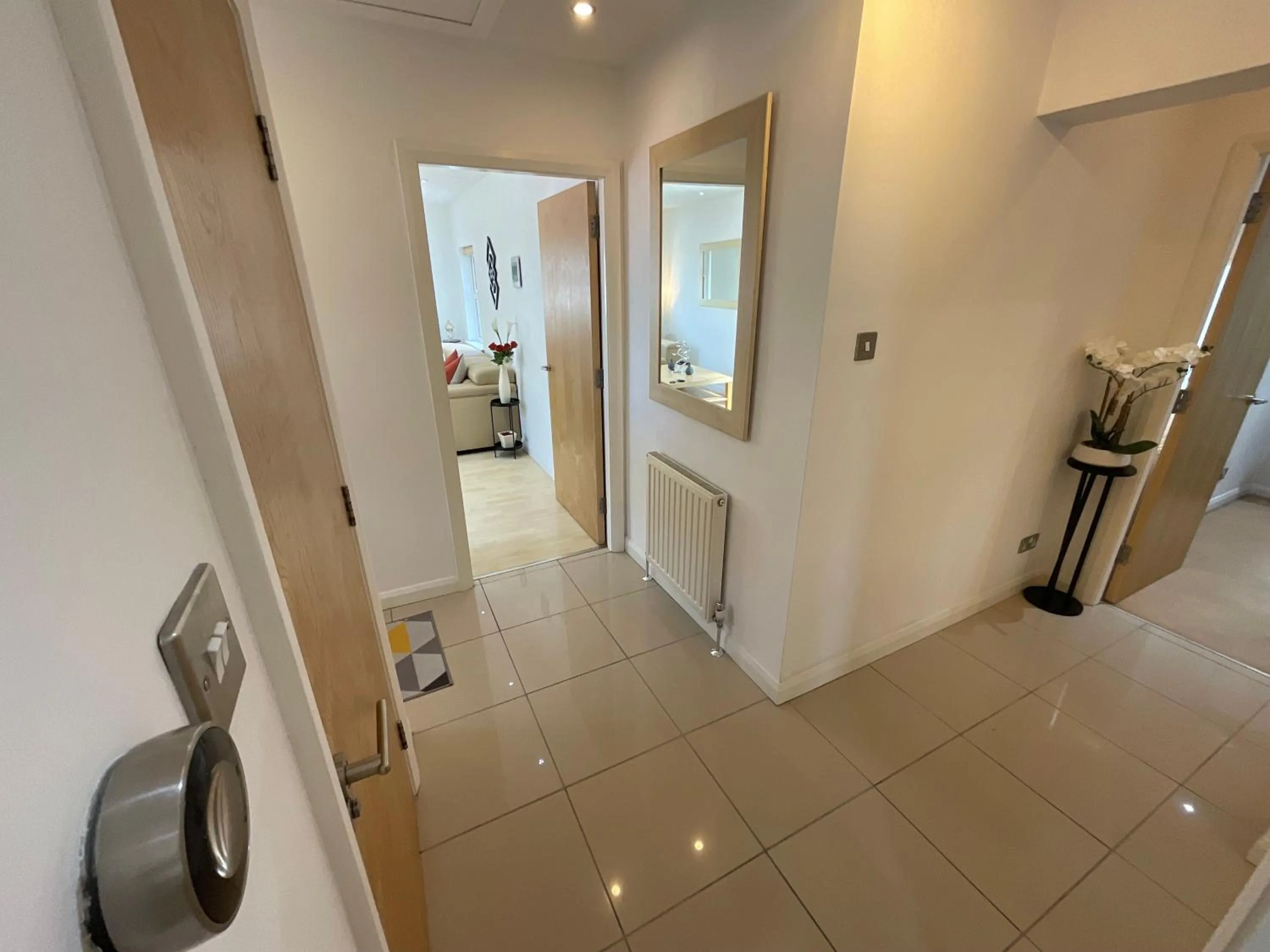 Decorative detail in Earle House Serviced Apartments