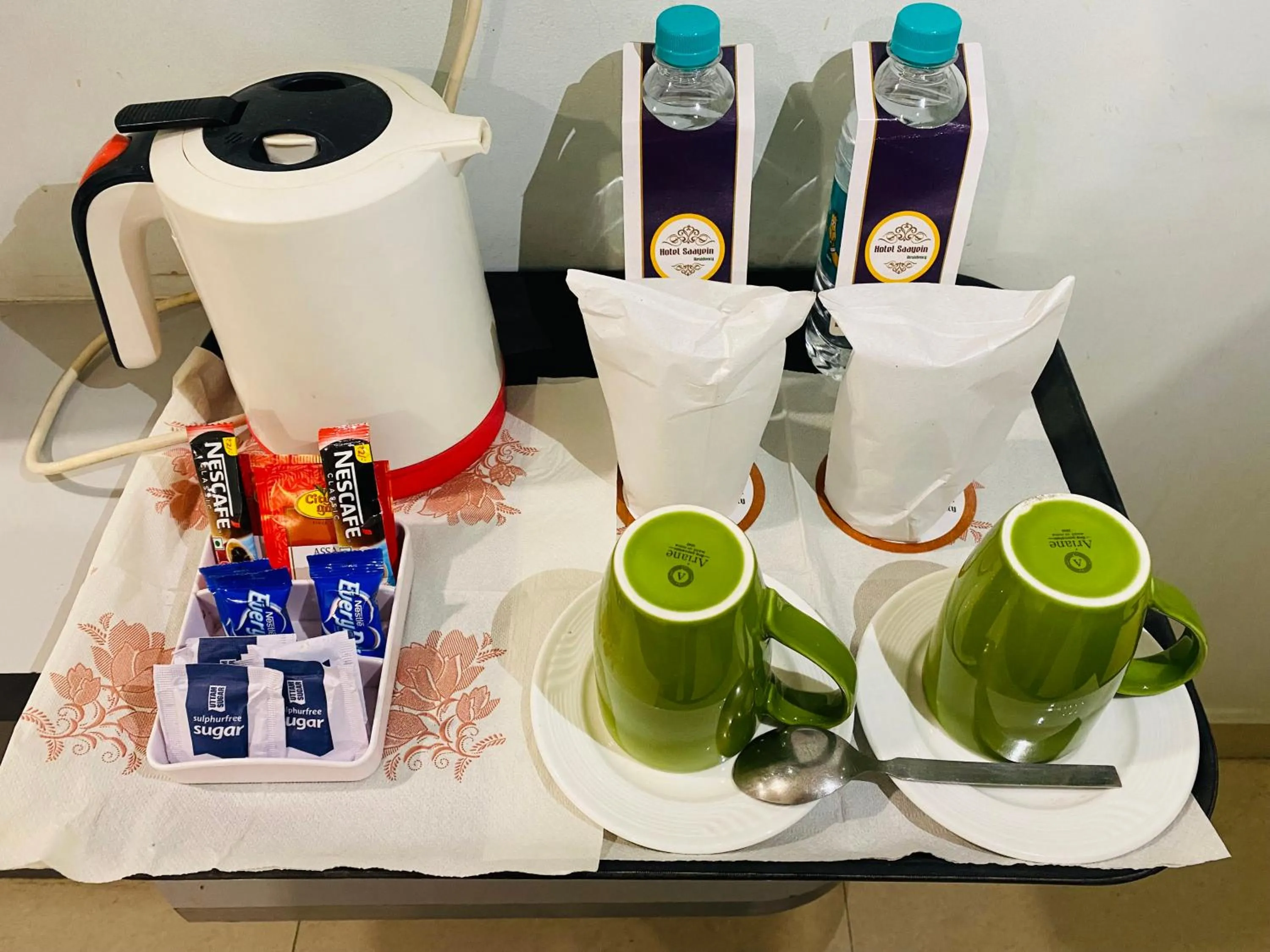 Coffee/tea facilities in Hotel Saayein Residency