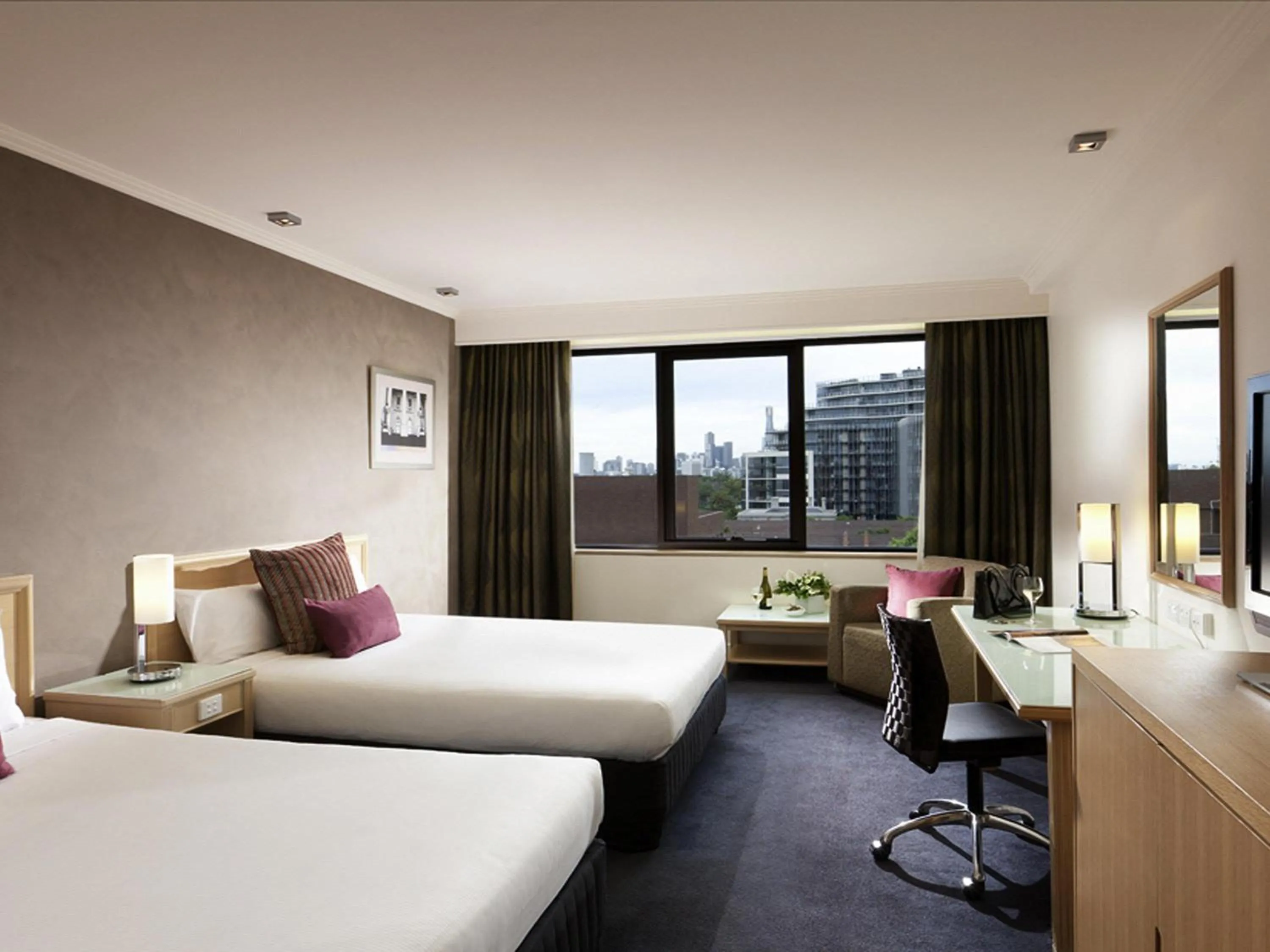 Bedroom, Bed in Mercure Melbourne Albert Park