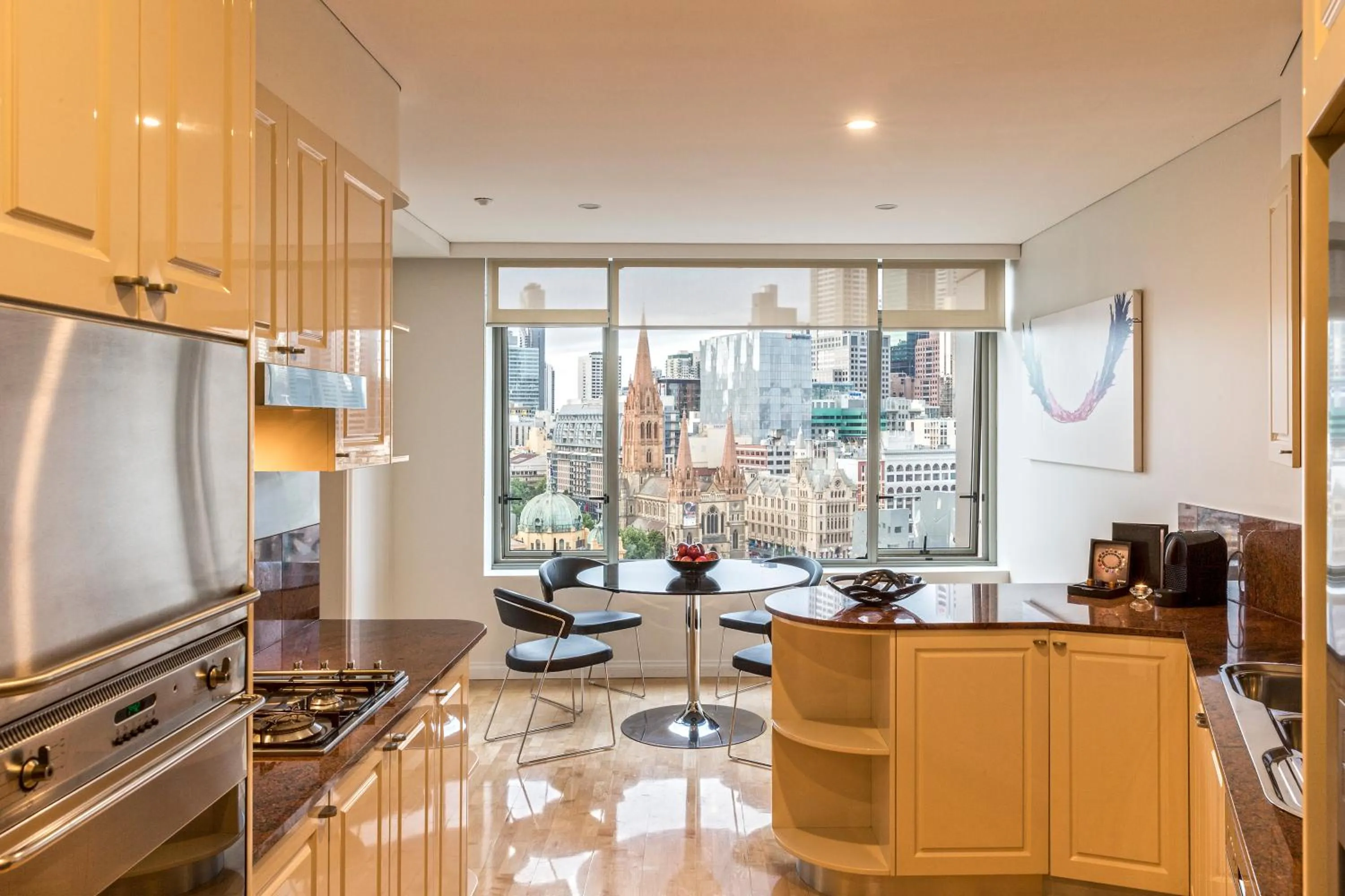 Kitchen or kitchenette in Quay West Suites Melbourne