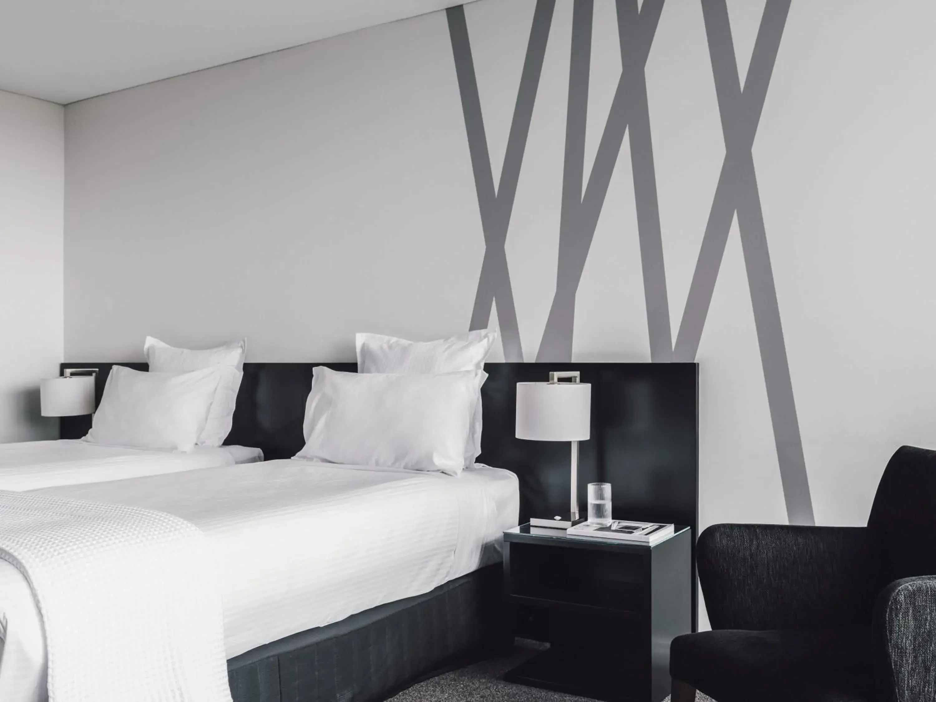 Bedroom, Bed in Quay West Suites Melbourne Bedroom, Bed in Quay West Suites Melbourne