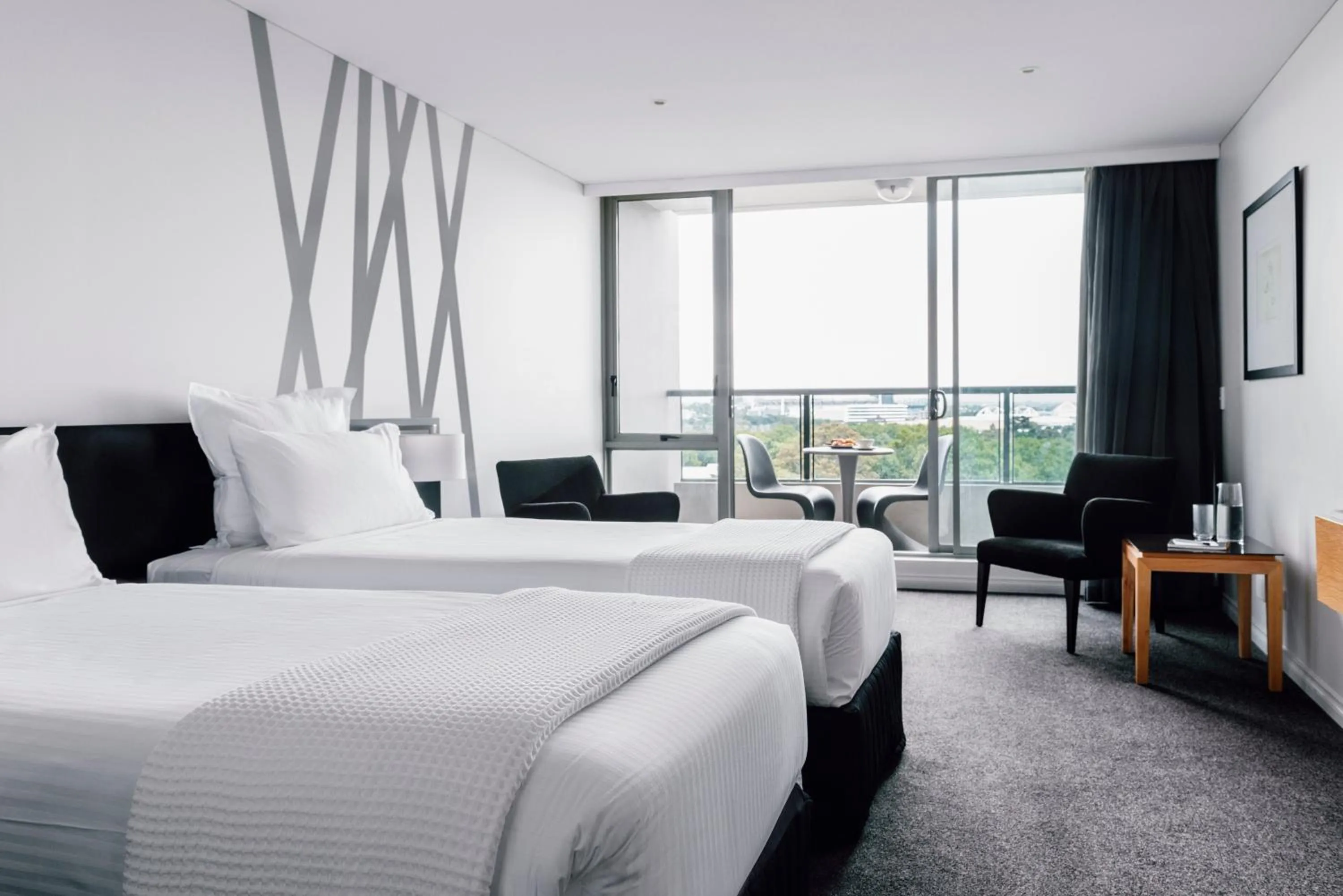 Bed in Quay West Suites Melbourne