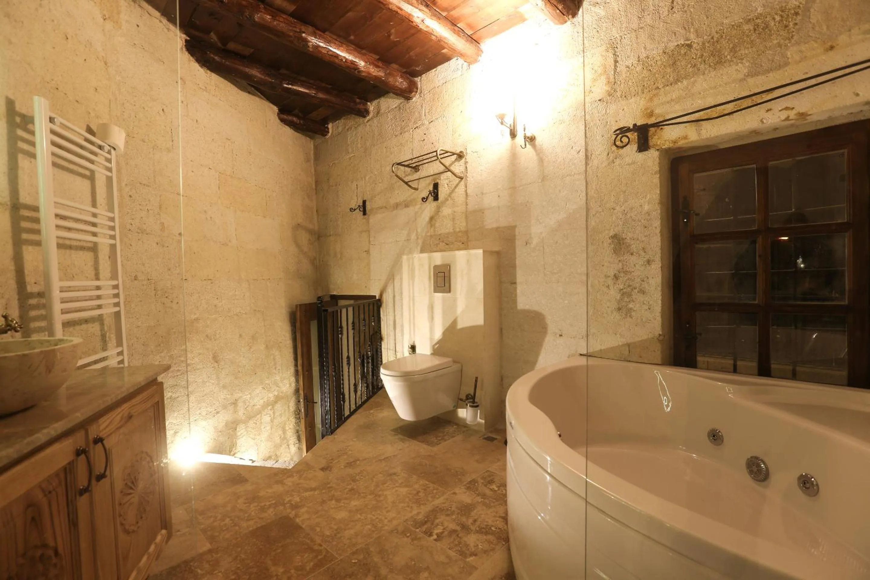 Shower in Caftan Cave Suites
