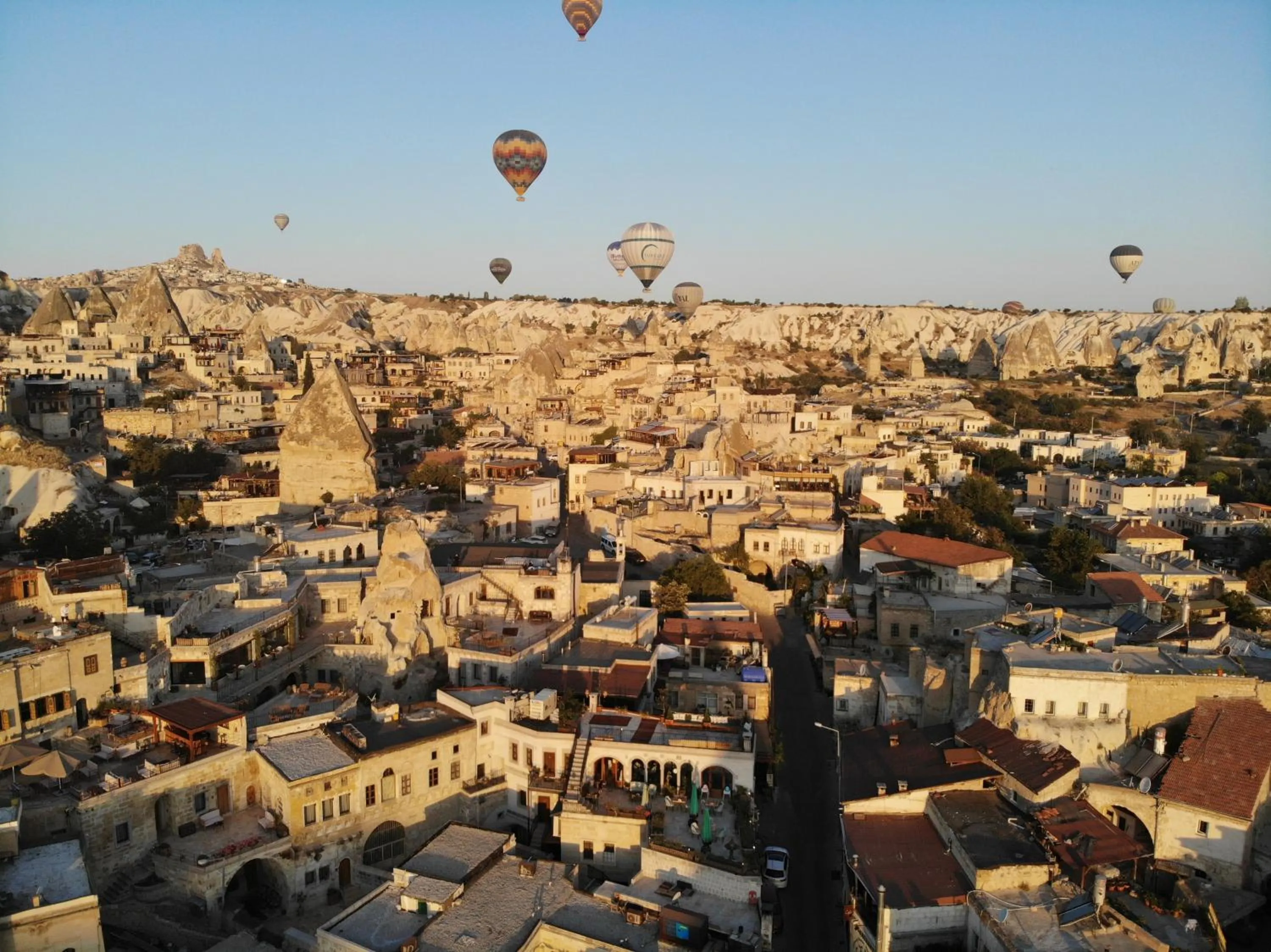 Bird's eye view in Caftan Cave Suites