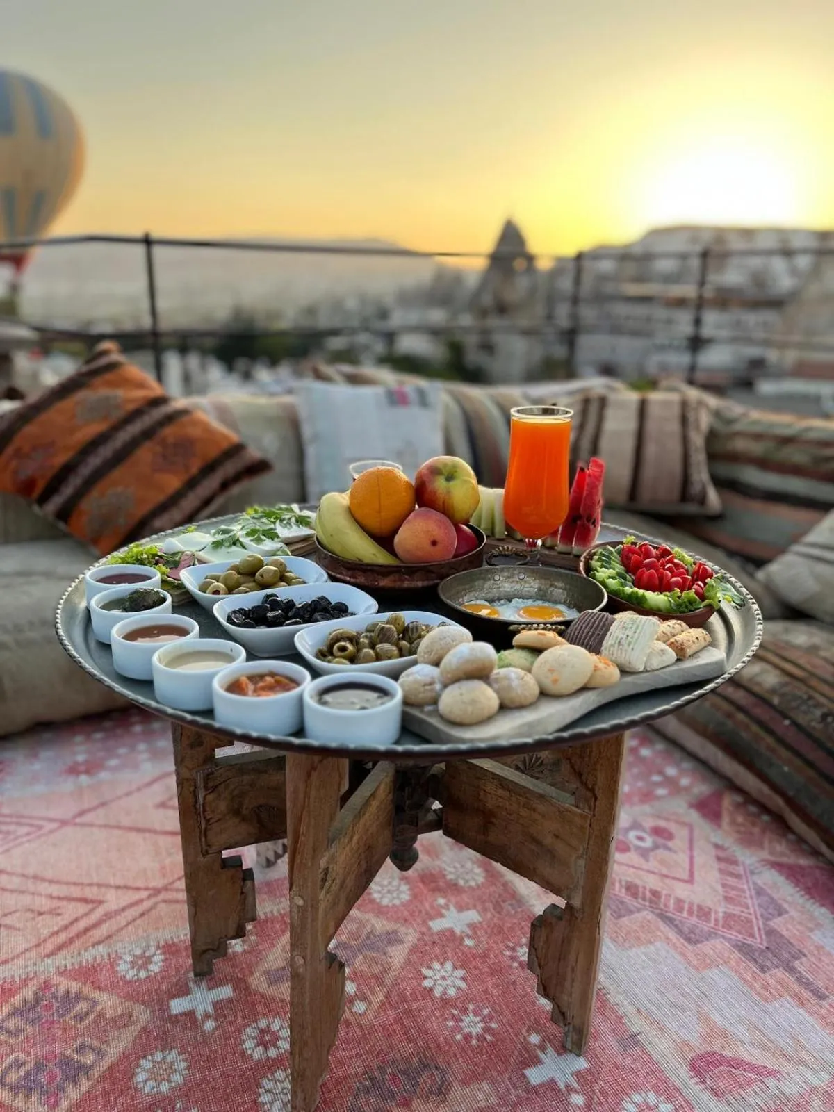 Natural landscape in Caftan Cave Suites