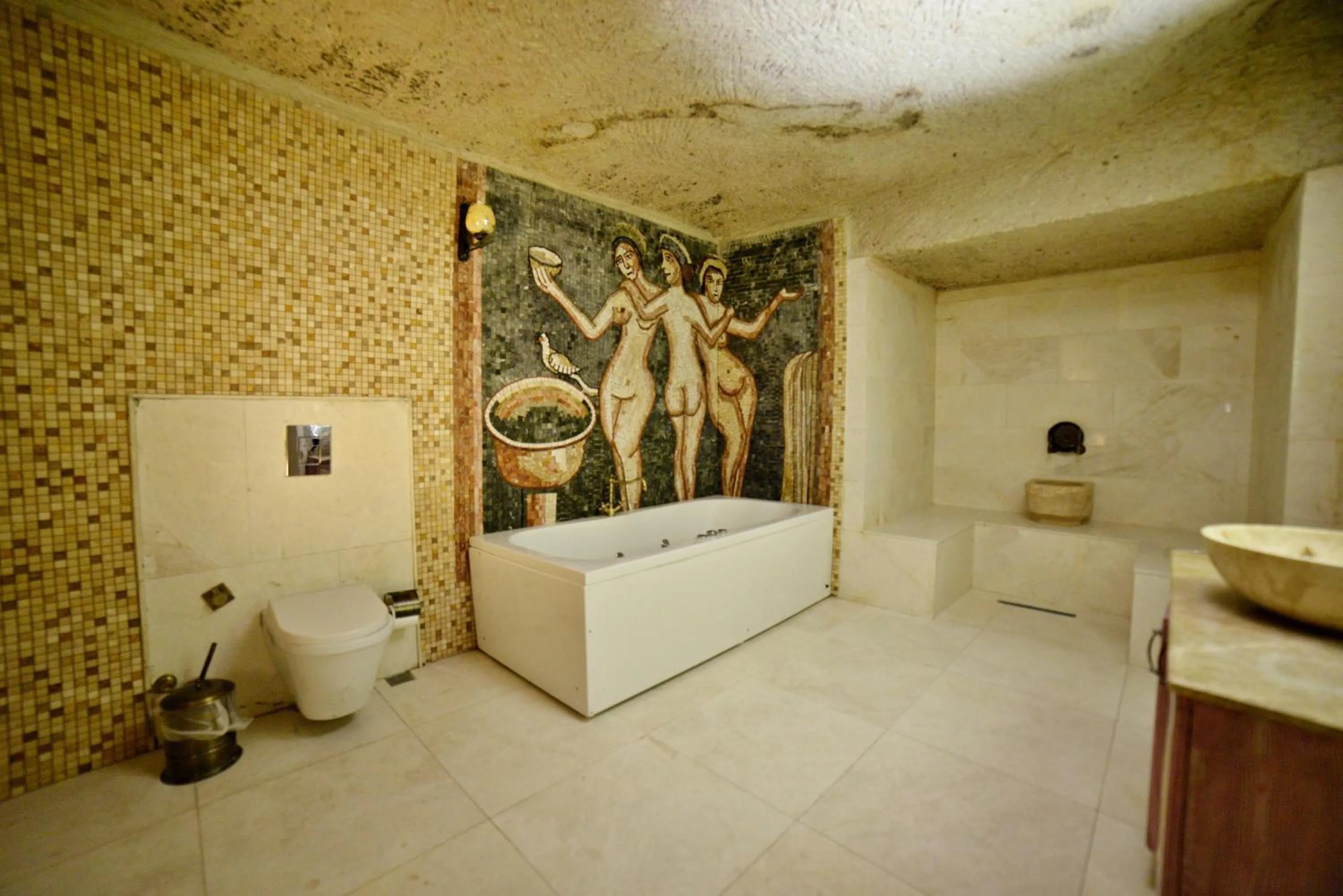 Bathroom in Caftan Cave Suites