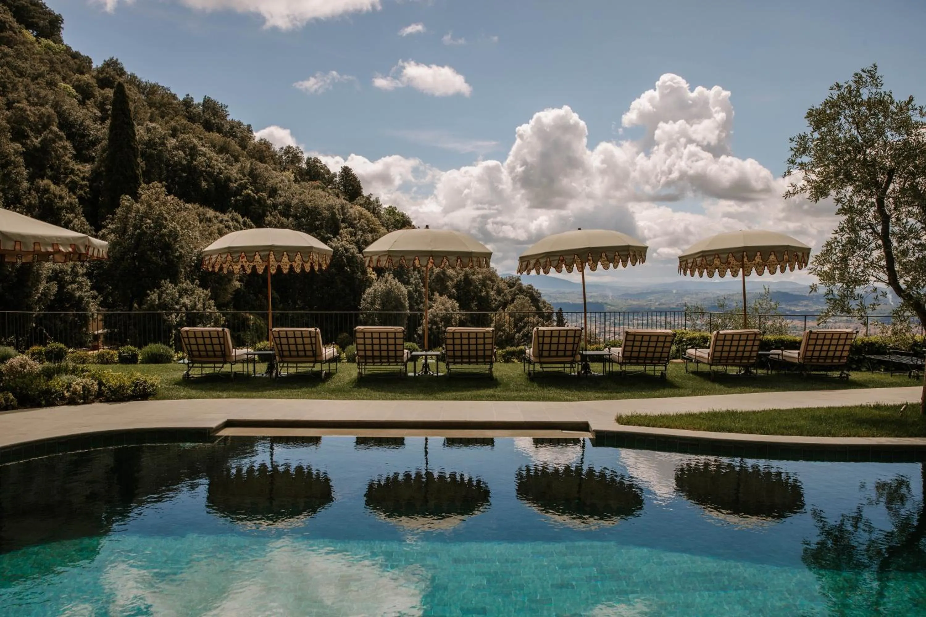 Swimming pool in Villa San Michele, A Belmond Hotel, Florence