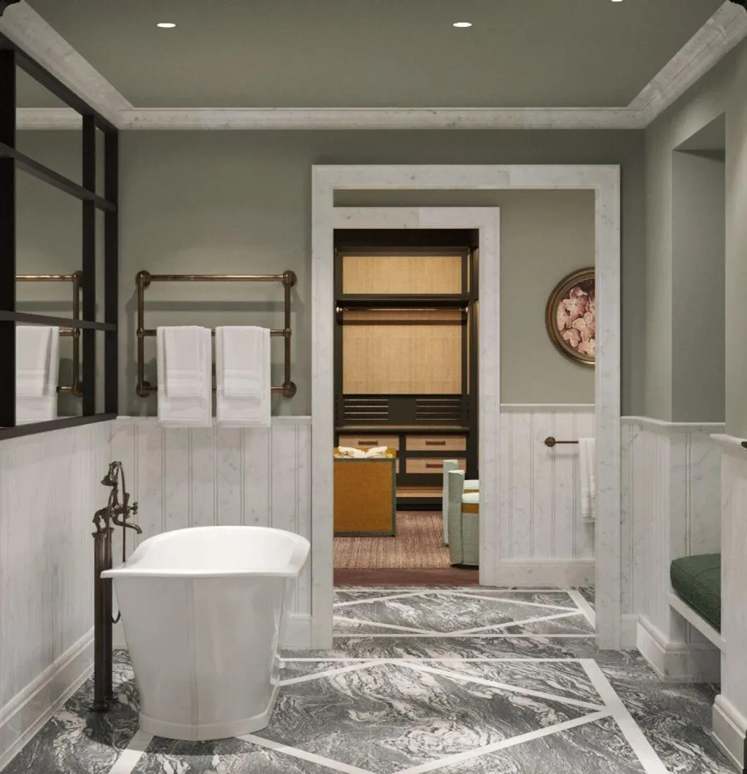 Bathroom in Villa San Michele, A Belmond Hotel, Florence