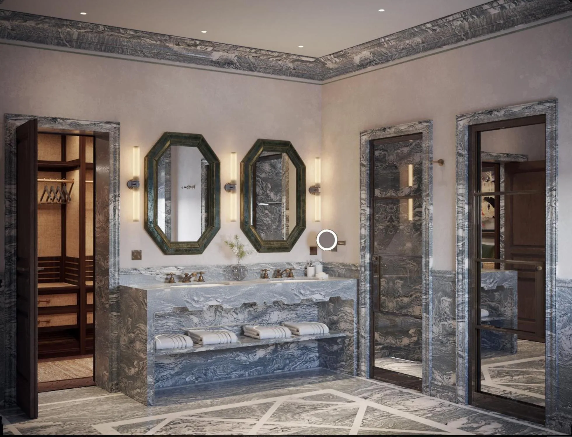 Bathroom in Villa San Michele, A Belmond Hotel, Florence