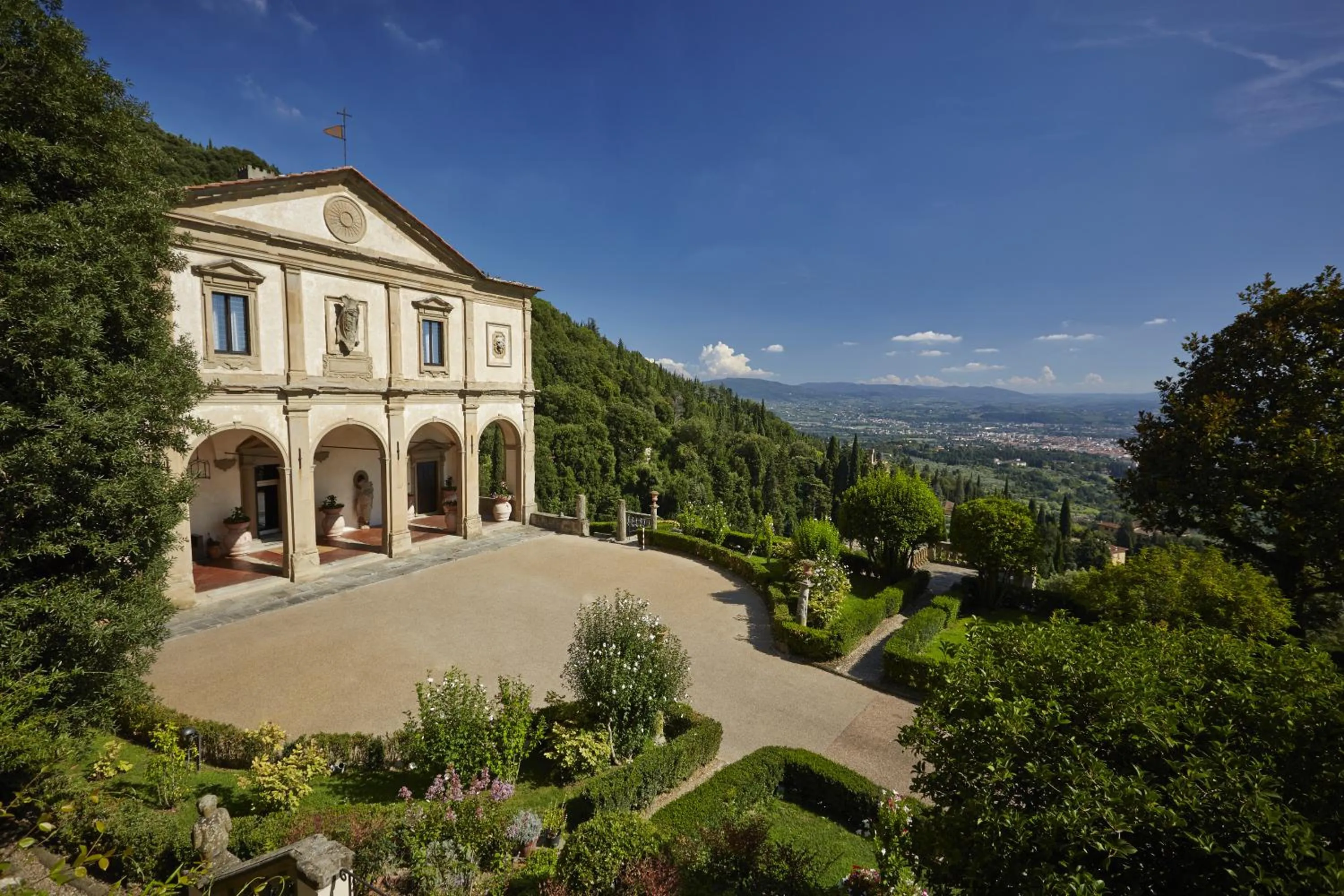 Facade/entrance in Villa San Michele, A Belmond Hotel, Florence