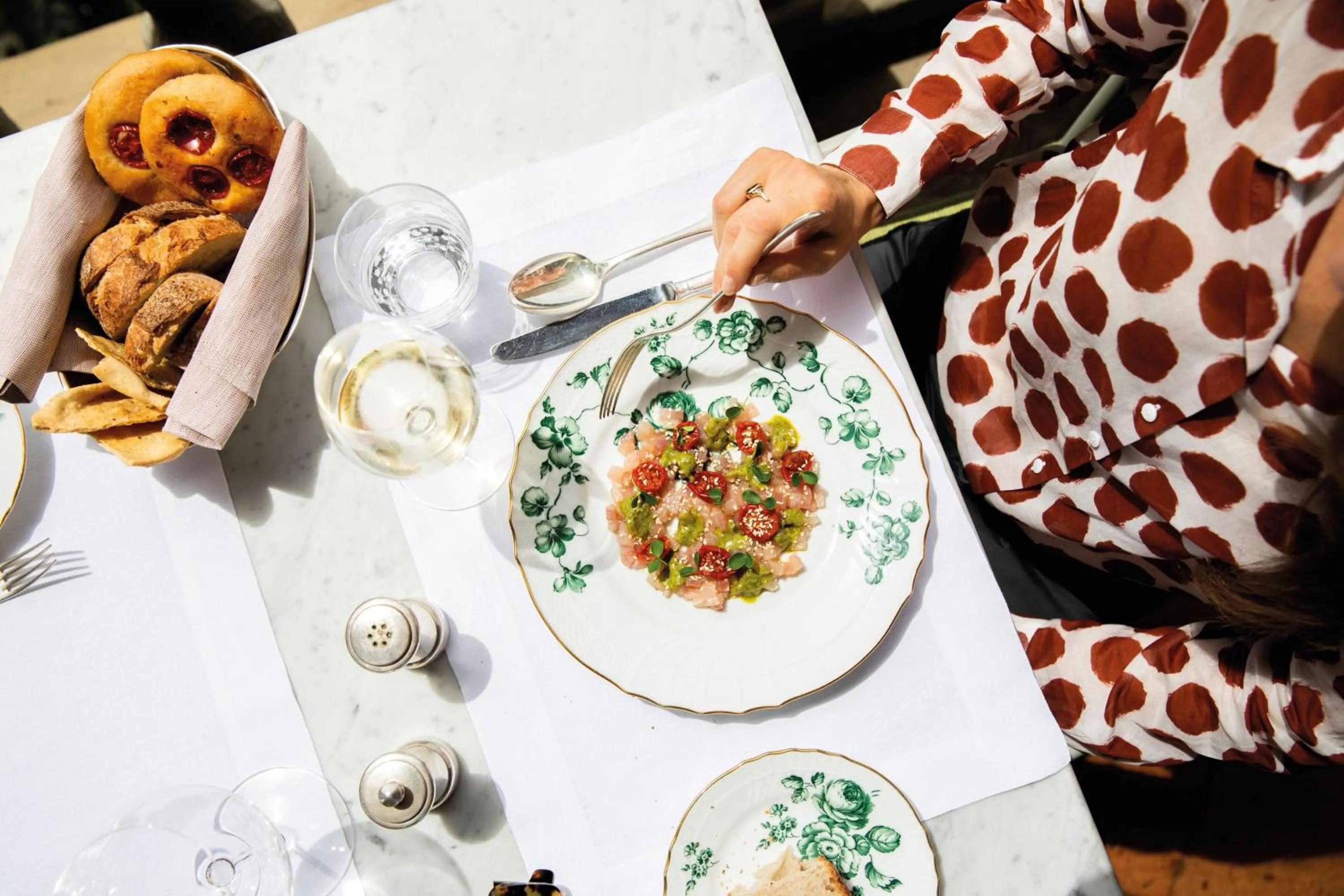 Food in Villa San Michele, A Belmond Hotel, Florence