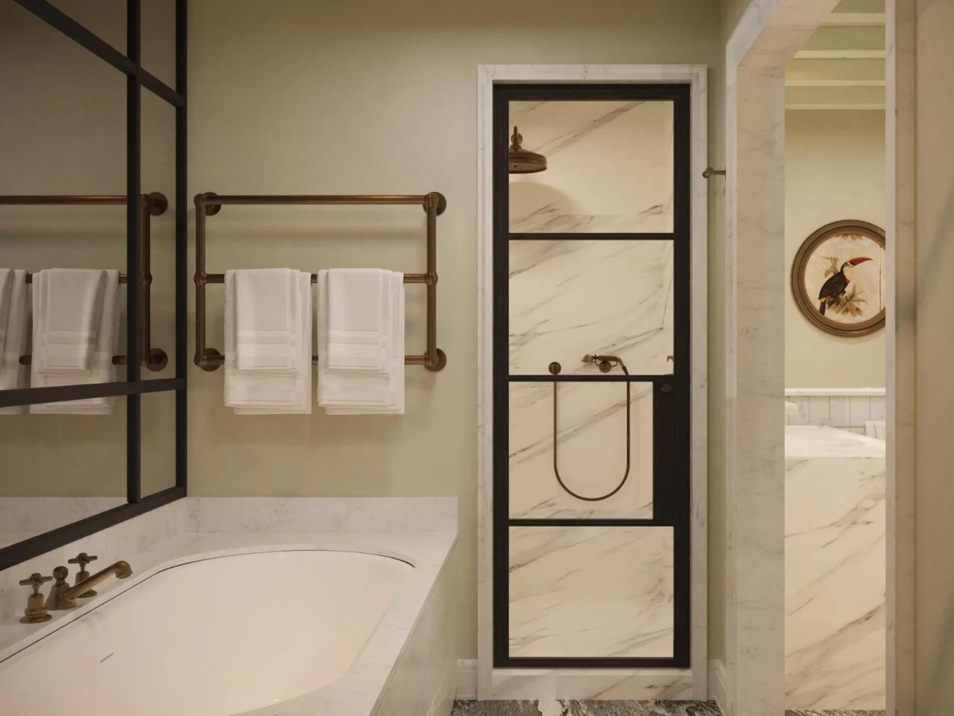 Bathroom in Villa San Michele, A Belmond Hotel, Florence