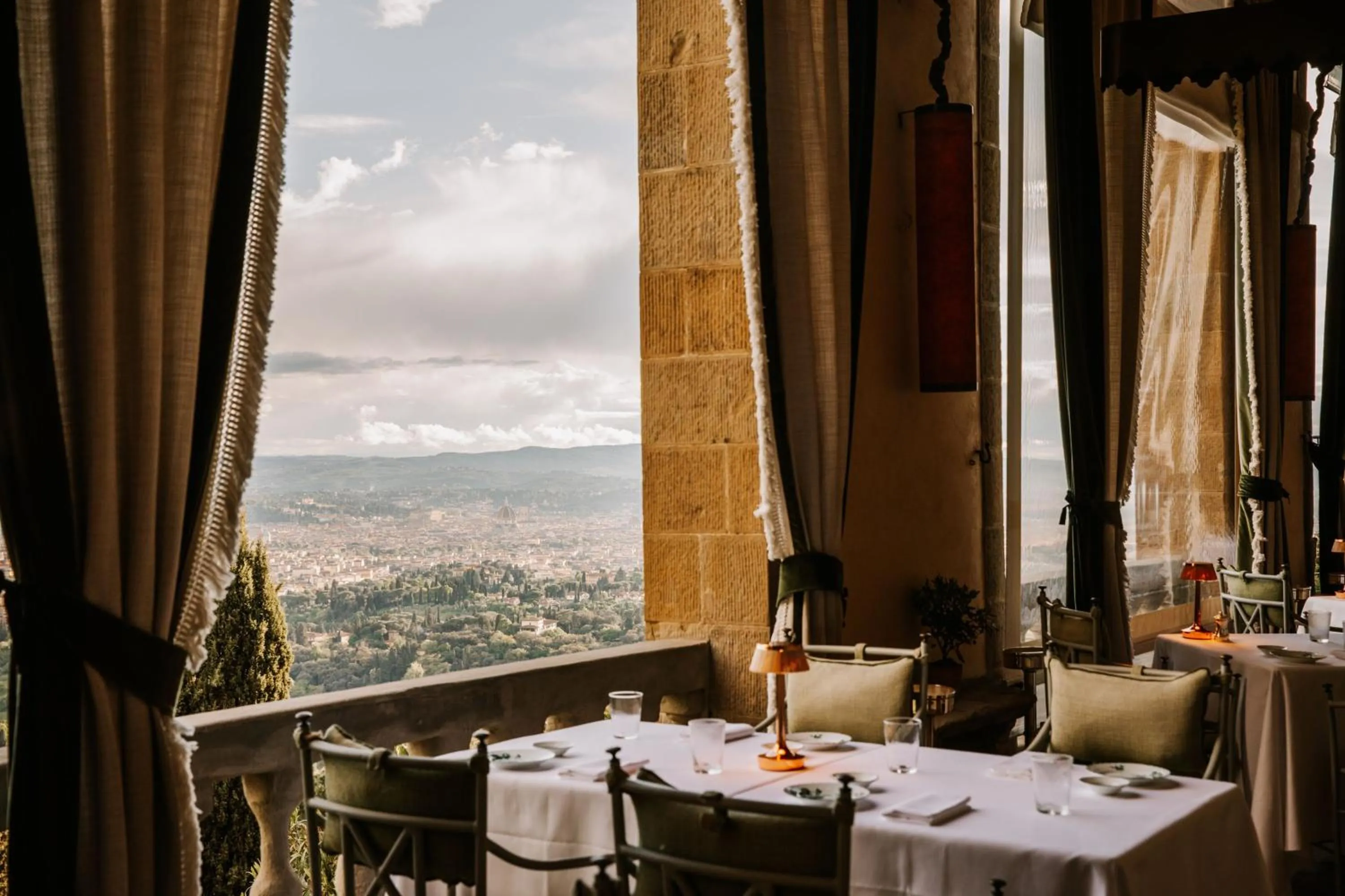 Dining area in Villa San Michele, A Belmond Hotel, Florence